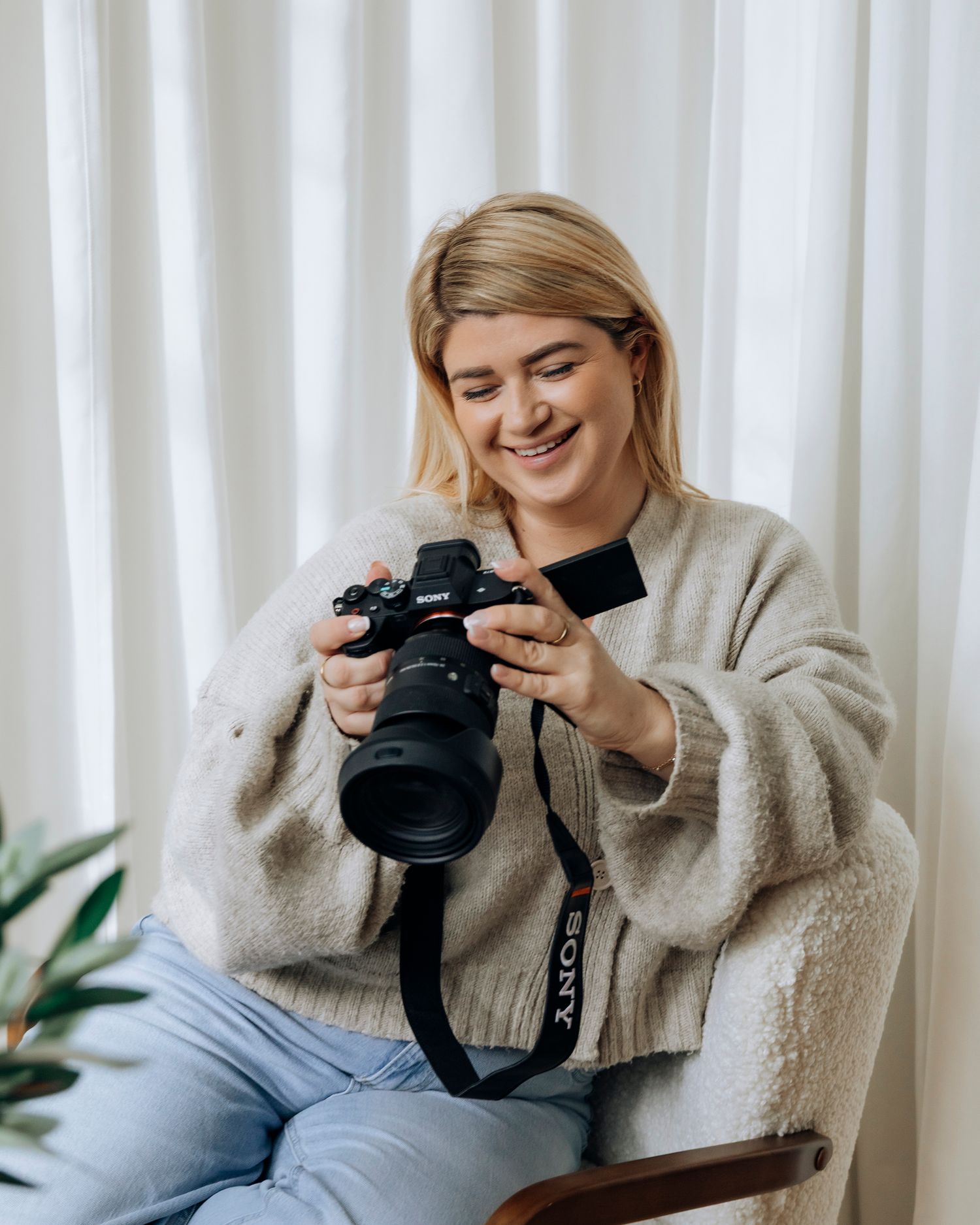Photo of photography with background, light, airy background with natural lighting