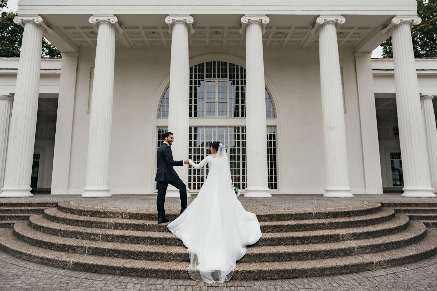 Moderne Braut Bad Oeynhausen zeitloser Fine Art Hochzeitsfotograf.