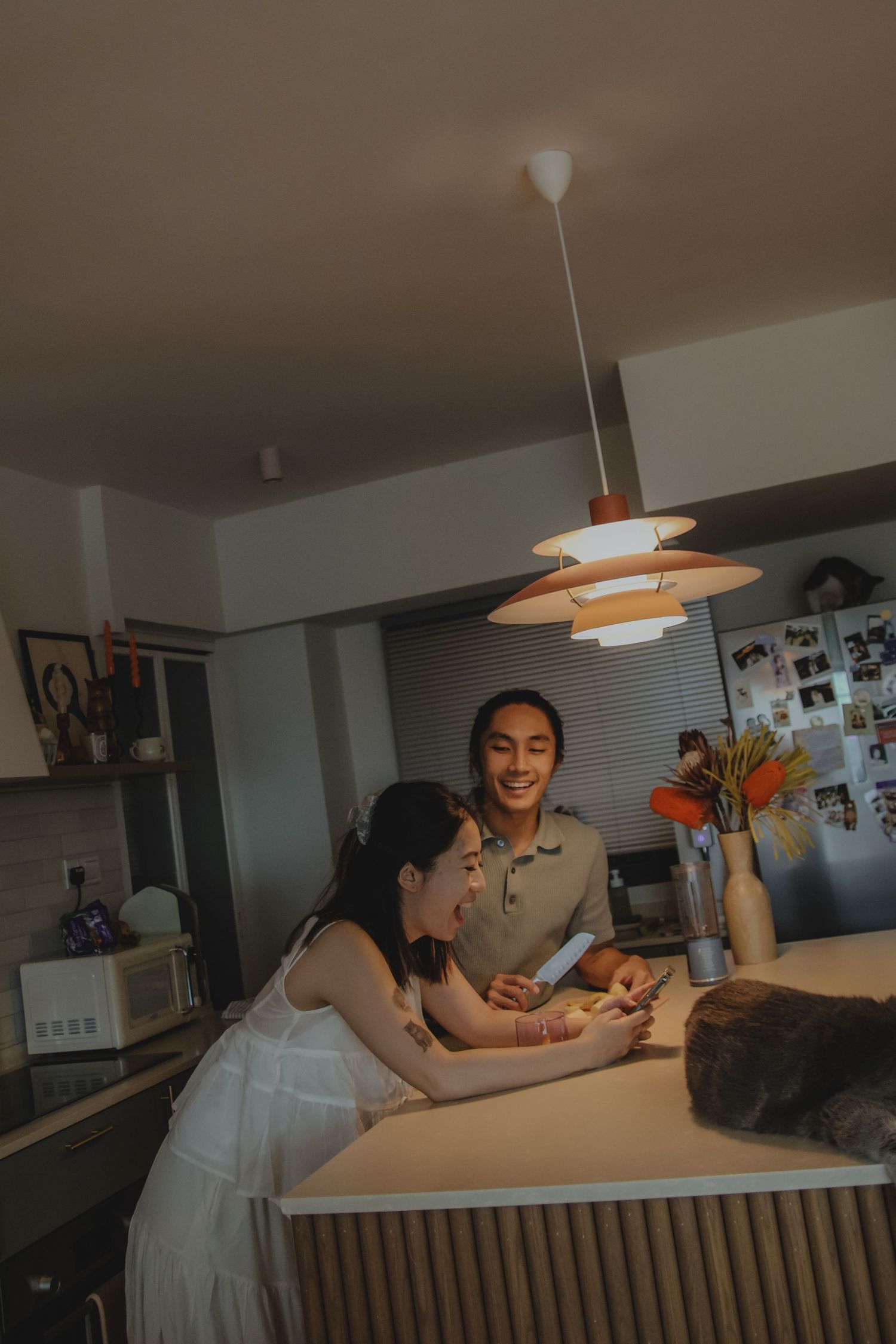 In-home pet photography in Singapore with jingwensathome