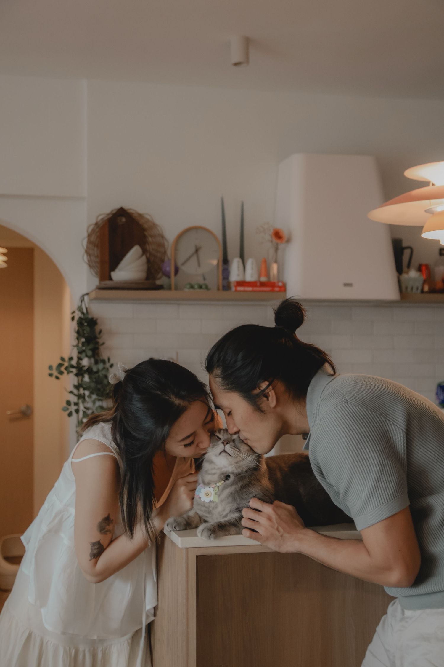 In-home pet photography in Singapore with jingwensathome