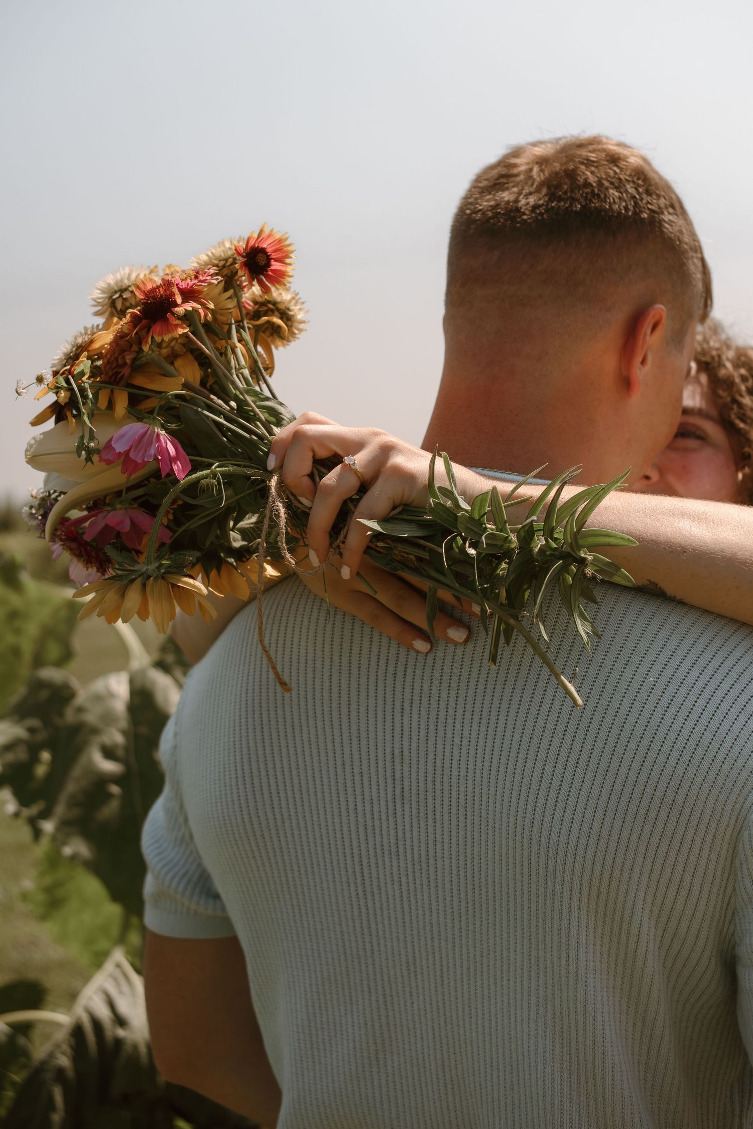 Columbus, Ohio engagement photography by Bryanna Harmeyer featuring couples in candid, storytelling, documentary, and film-inspired style.