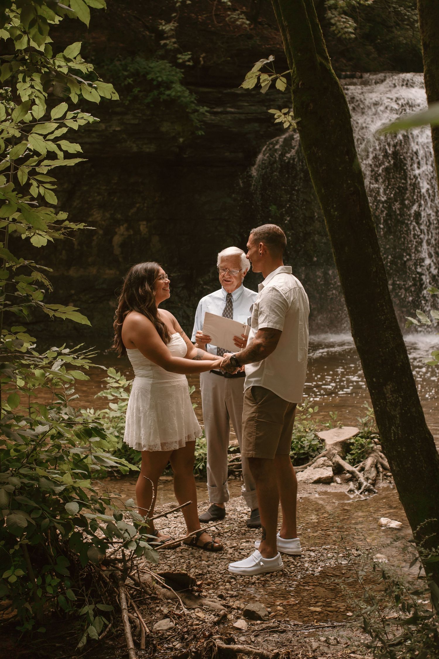 Columbus, Ohio elopement photography by Bryanna Harmeyer featuring intimate, candid, storytelling, documentary, and film-inspired moments.