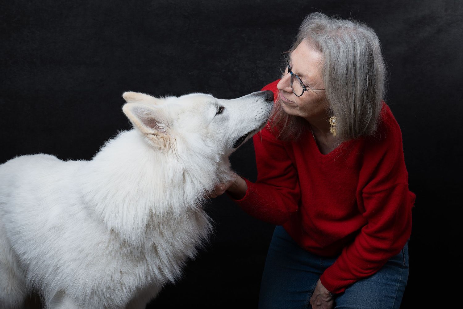 Vaillant le berger blanc suisse et sa dog mom