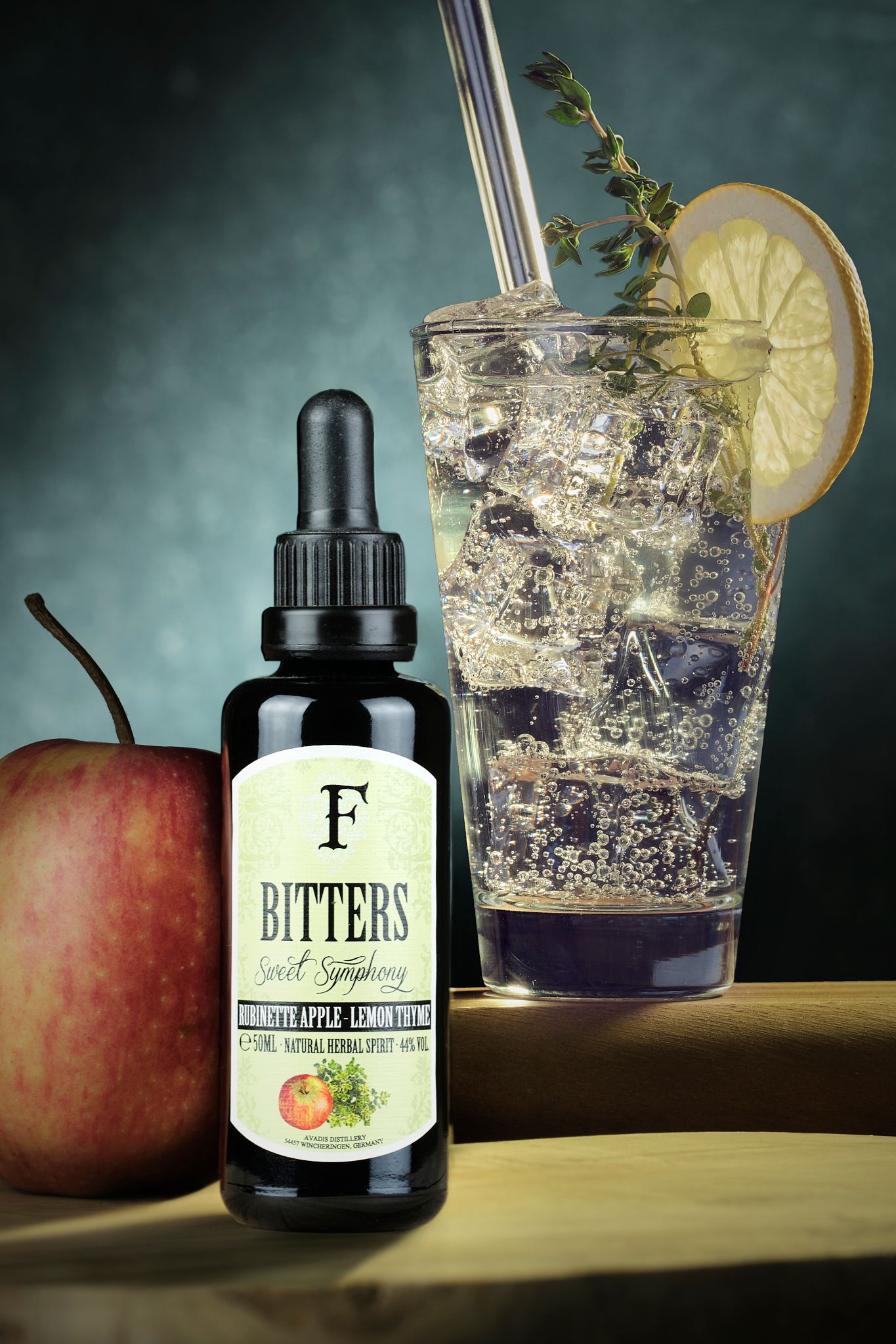 Ein professionelle Produktfoto von Ferdinands Bitters