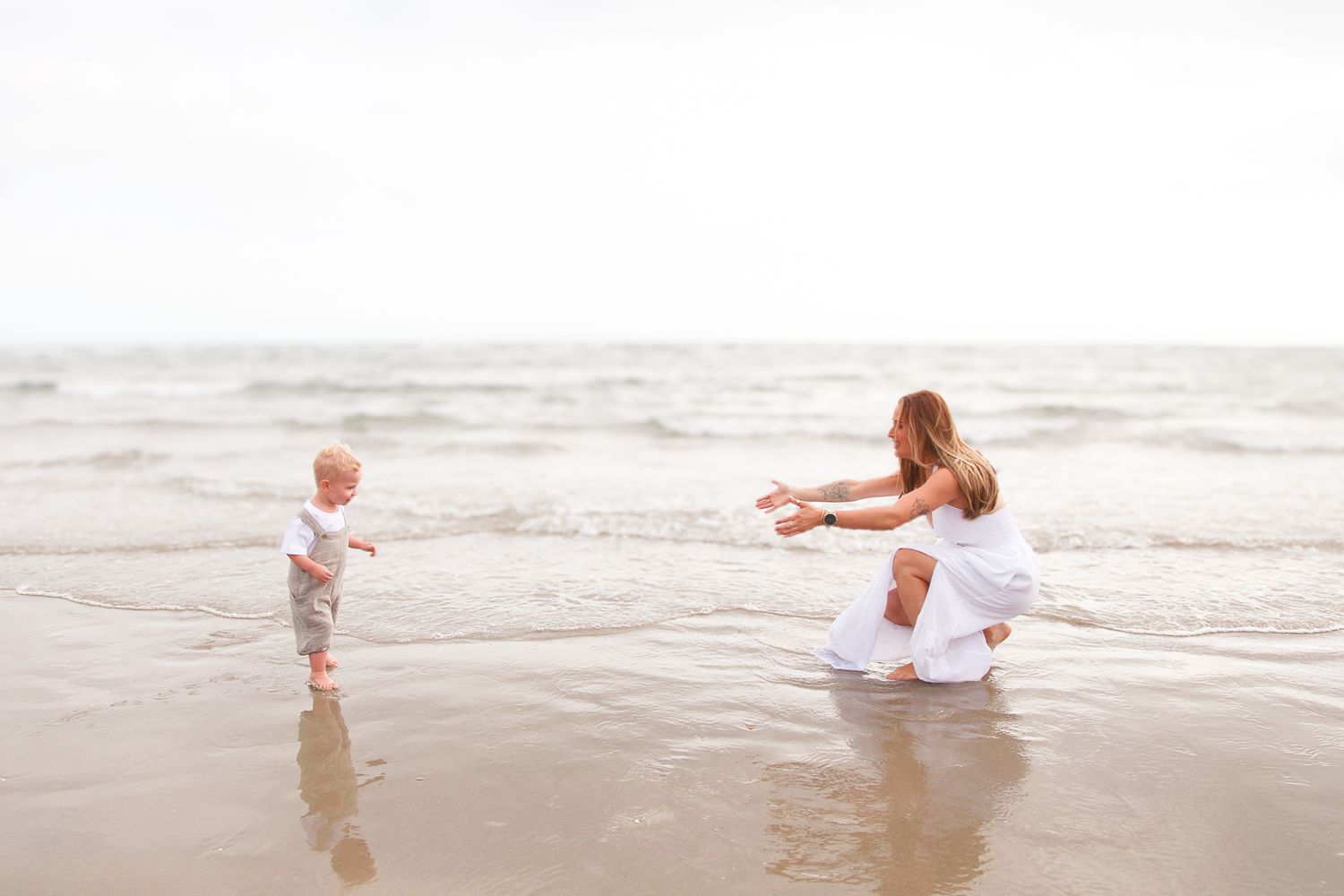 Mother and Son Portrait