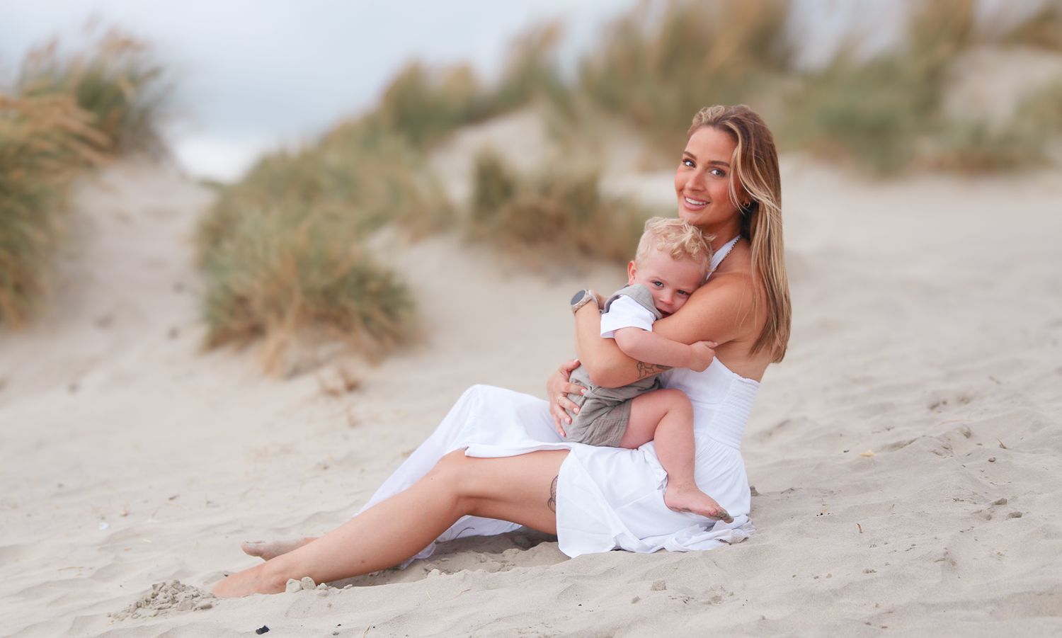 Mother and Son portrait