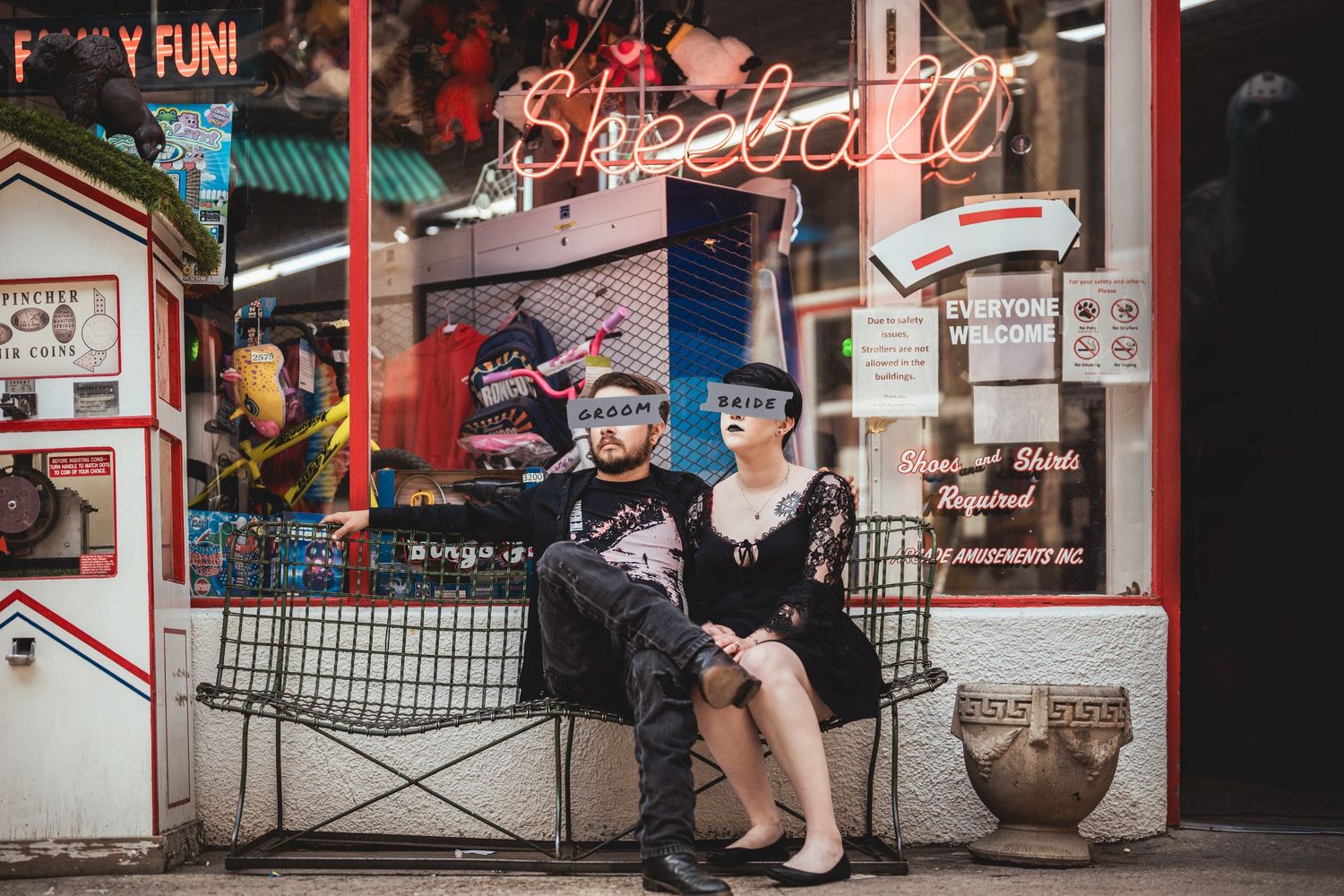 Classic American diner storefront with neon lights and vintage aesthetic.