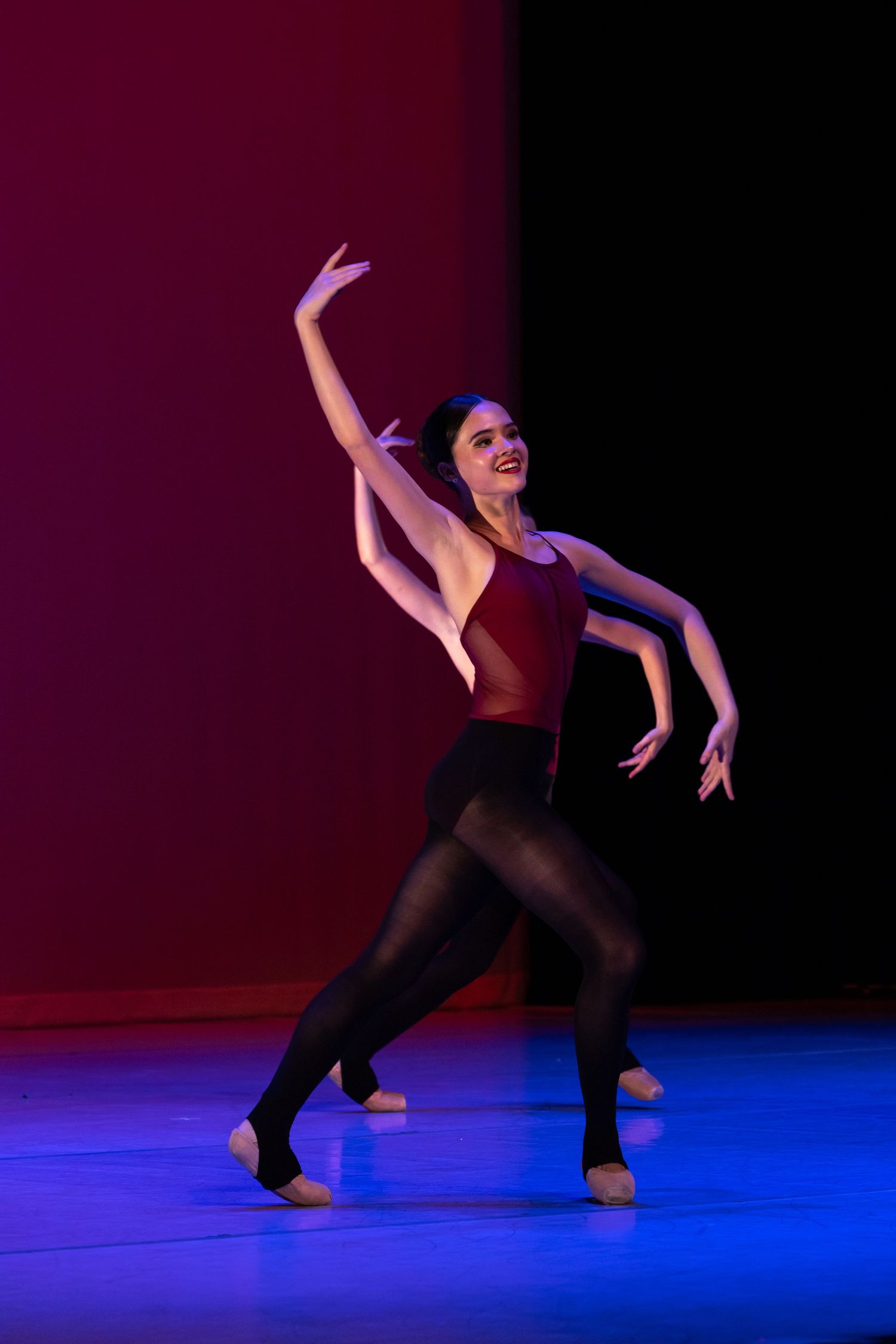 two dancers