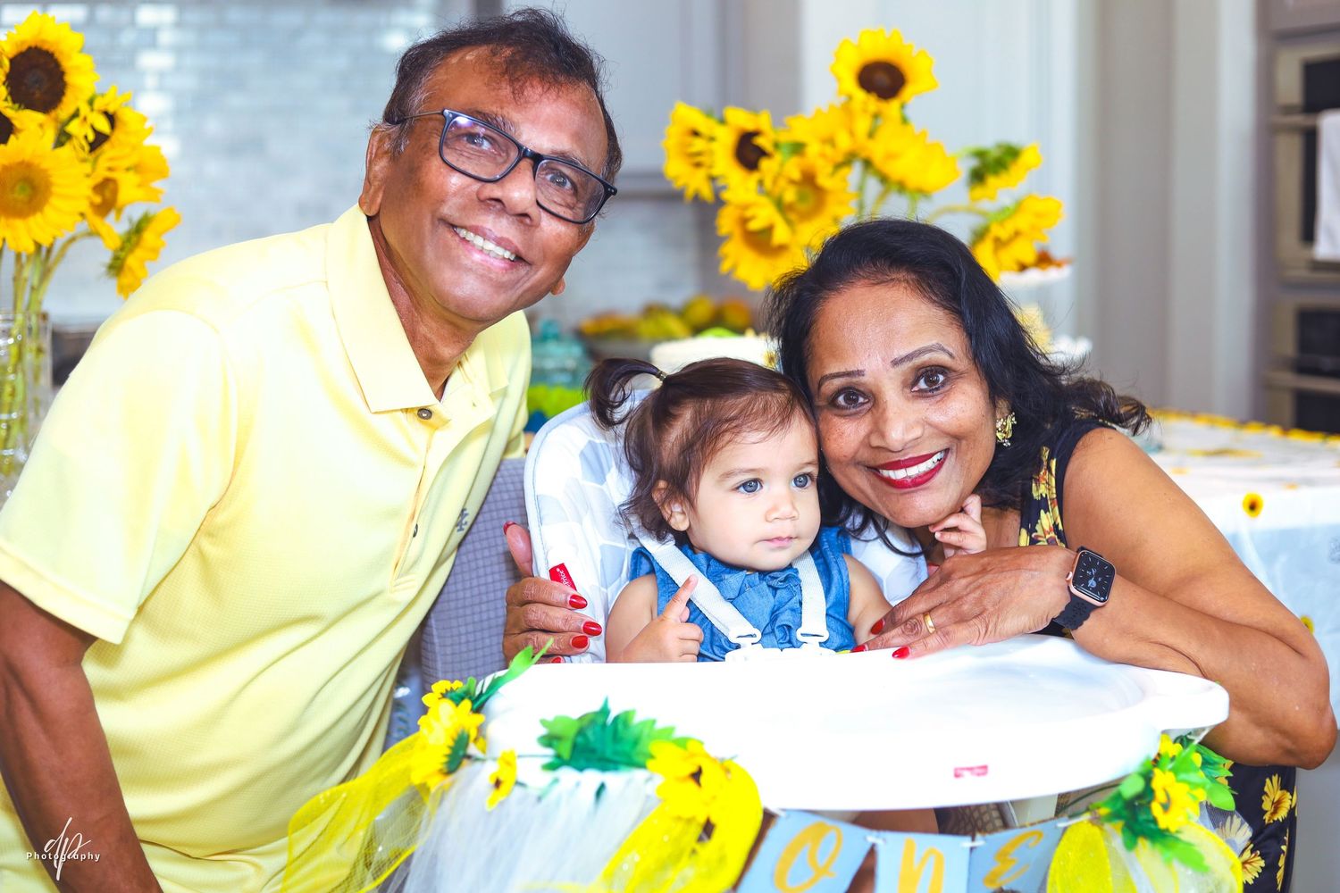 Kid's birthday party. yellow theme.