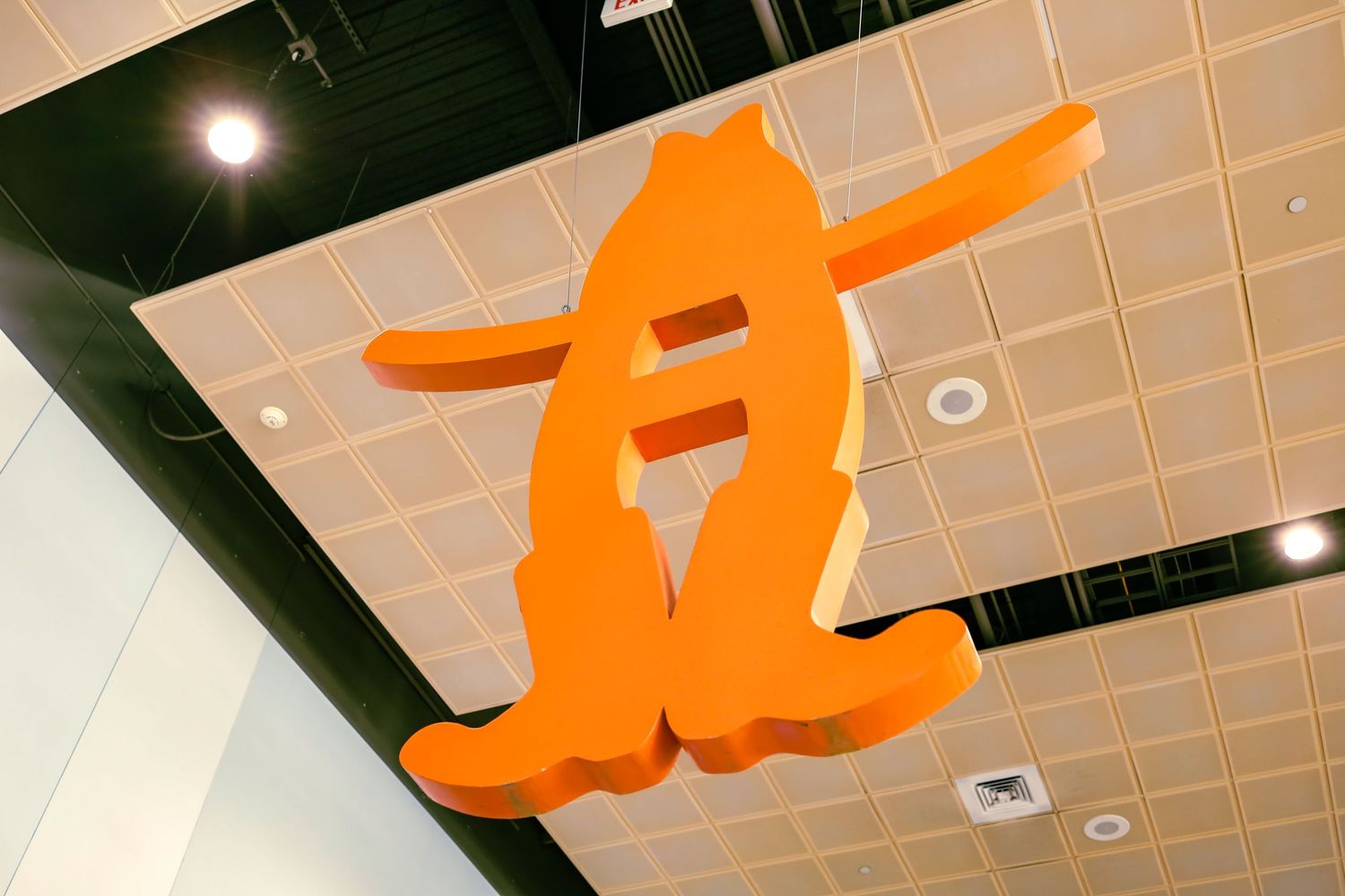 a roof hanging deco