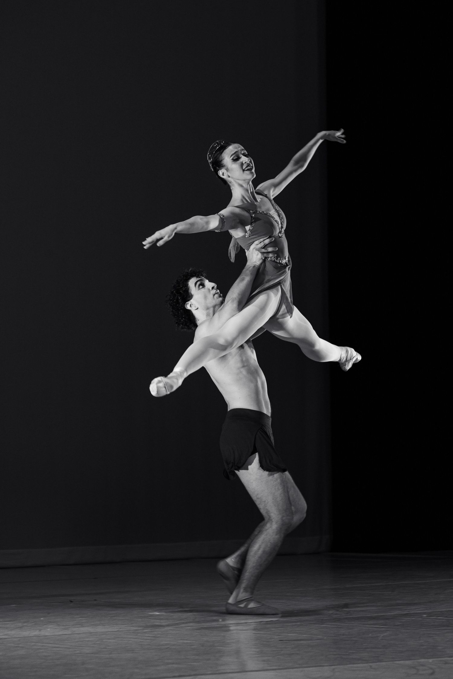 two dancers