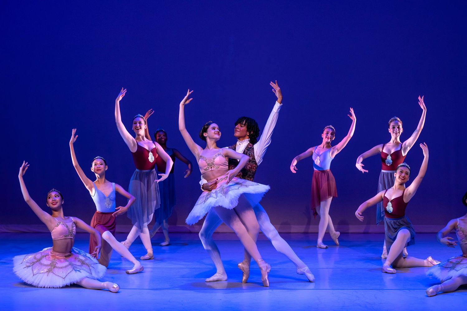 a group of dances at stage