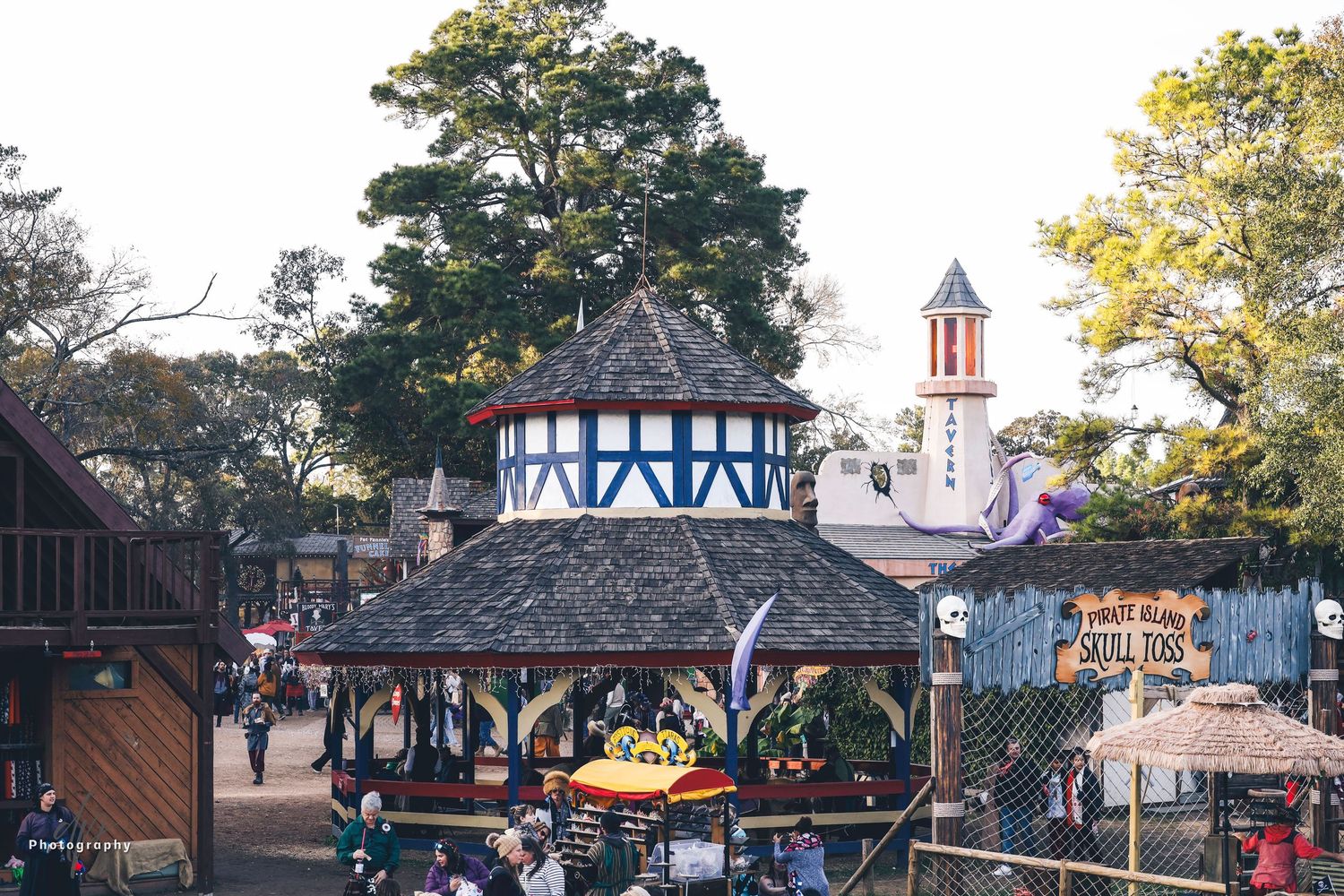 Old England village building.