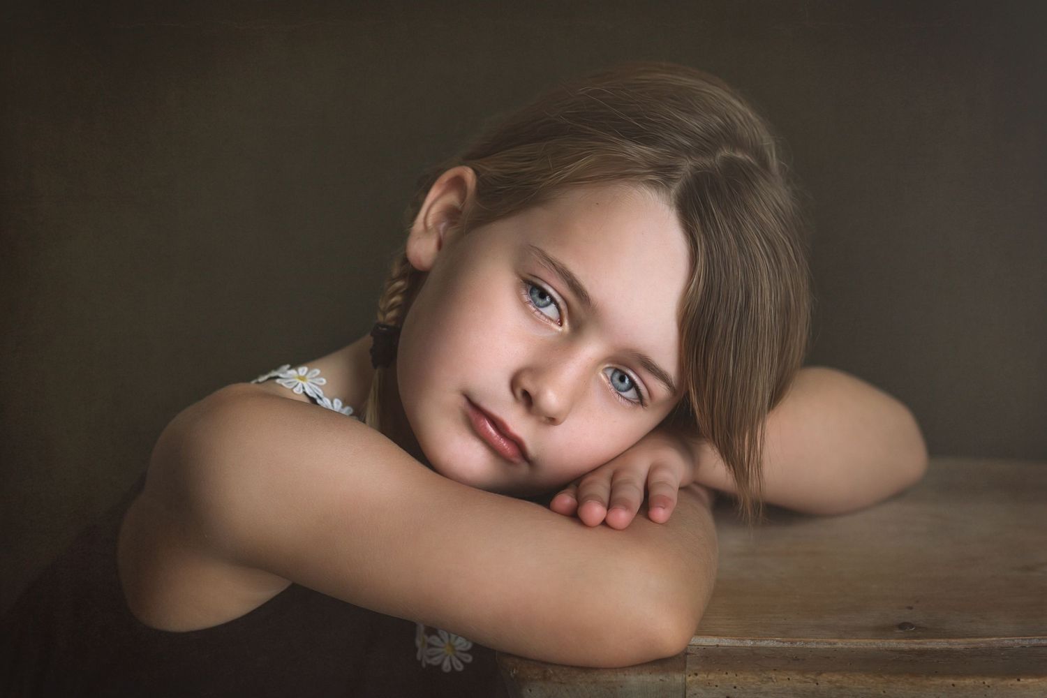 Artistic portrait photography series showcasing soft lighting and moody compositions.