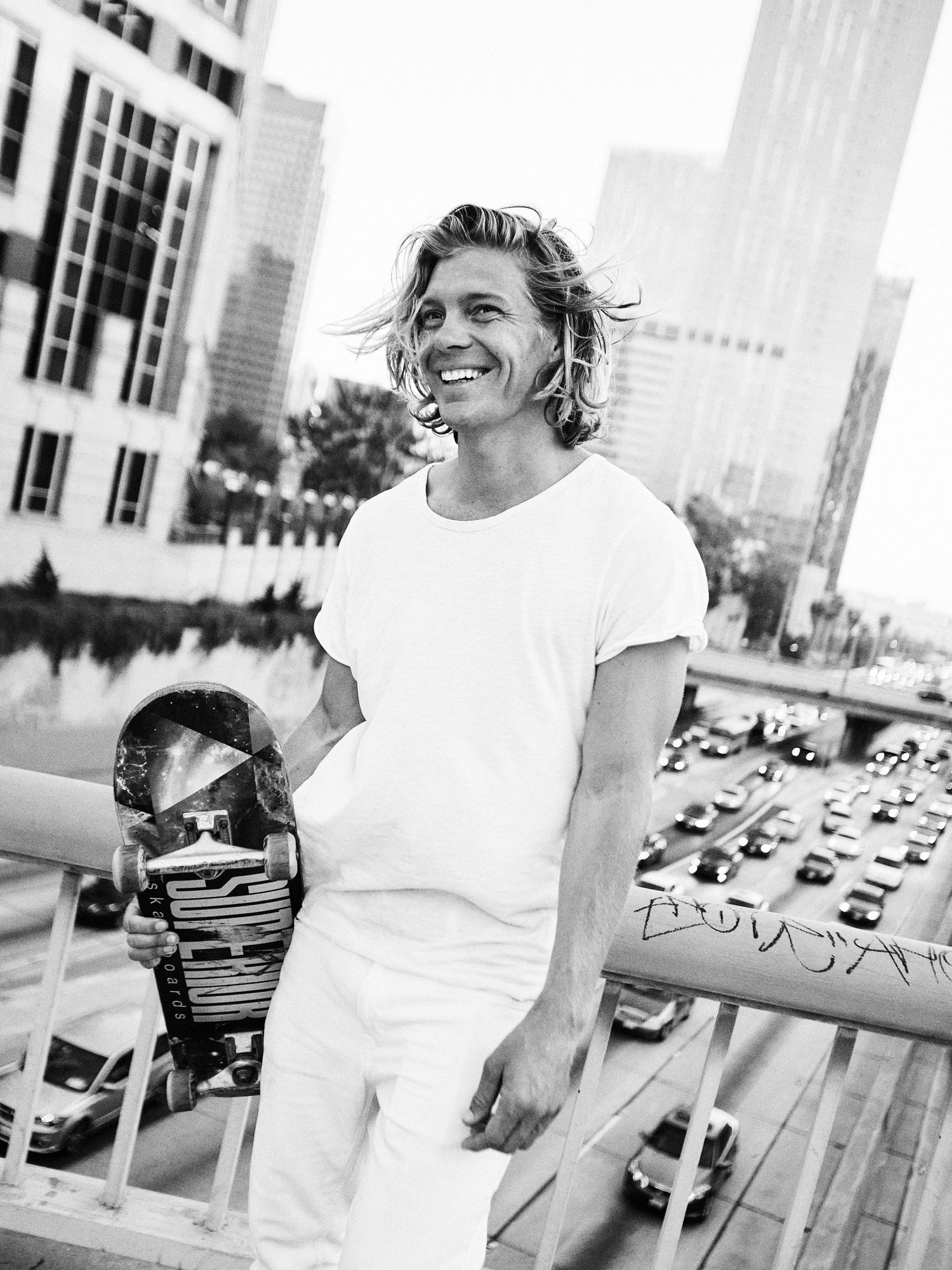 Tom Erik, portrait, skater, Los Angeles,