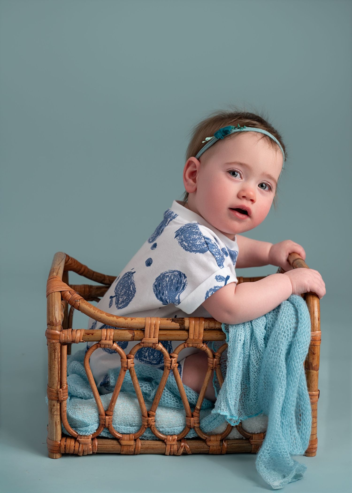 Baby sitter portrait