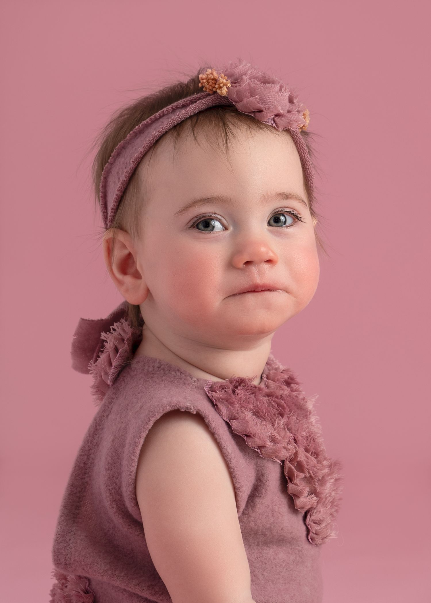 Baby sitter portrait