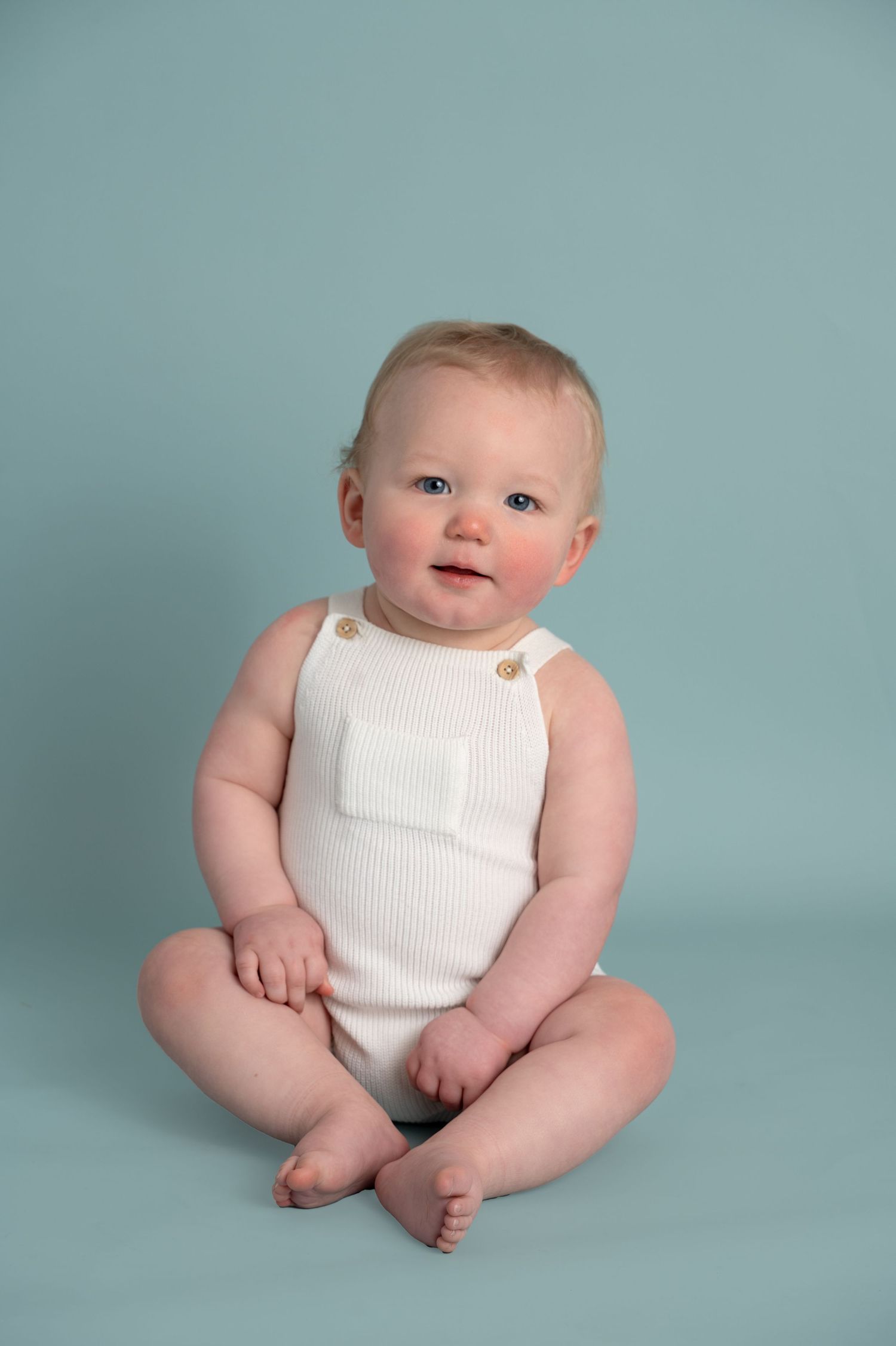 Baby milestone portrait