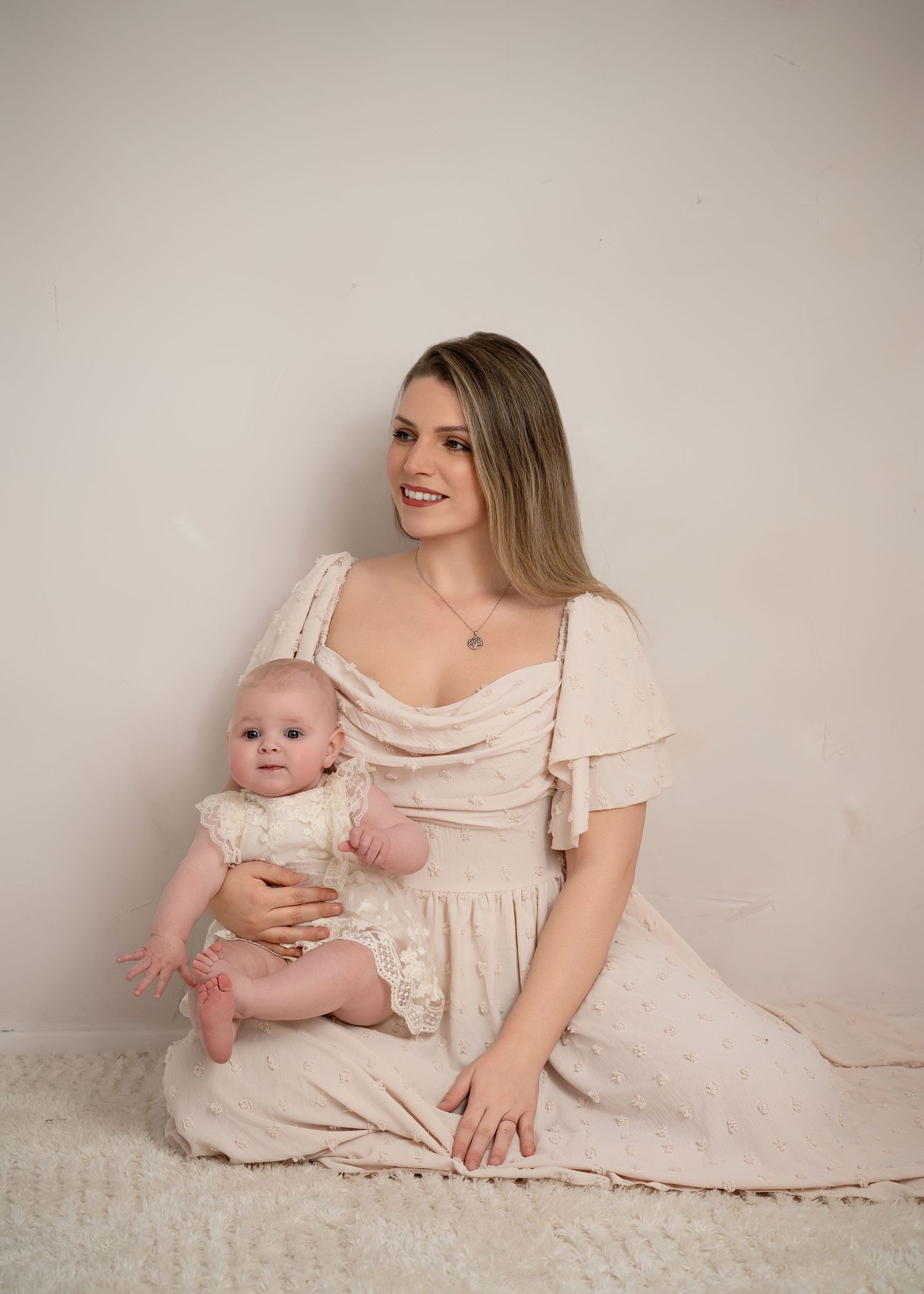 Mummy and baby portrait Lancashire