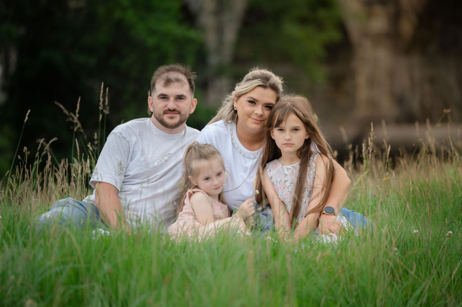 outdoor family portrait Clitheroe