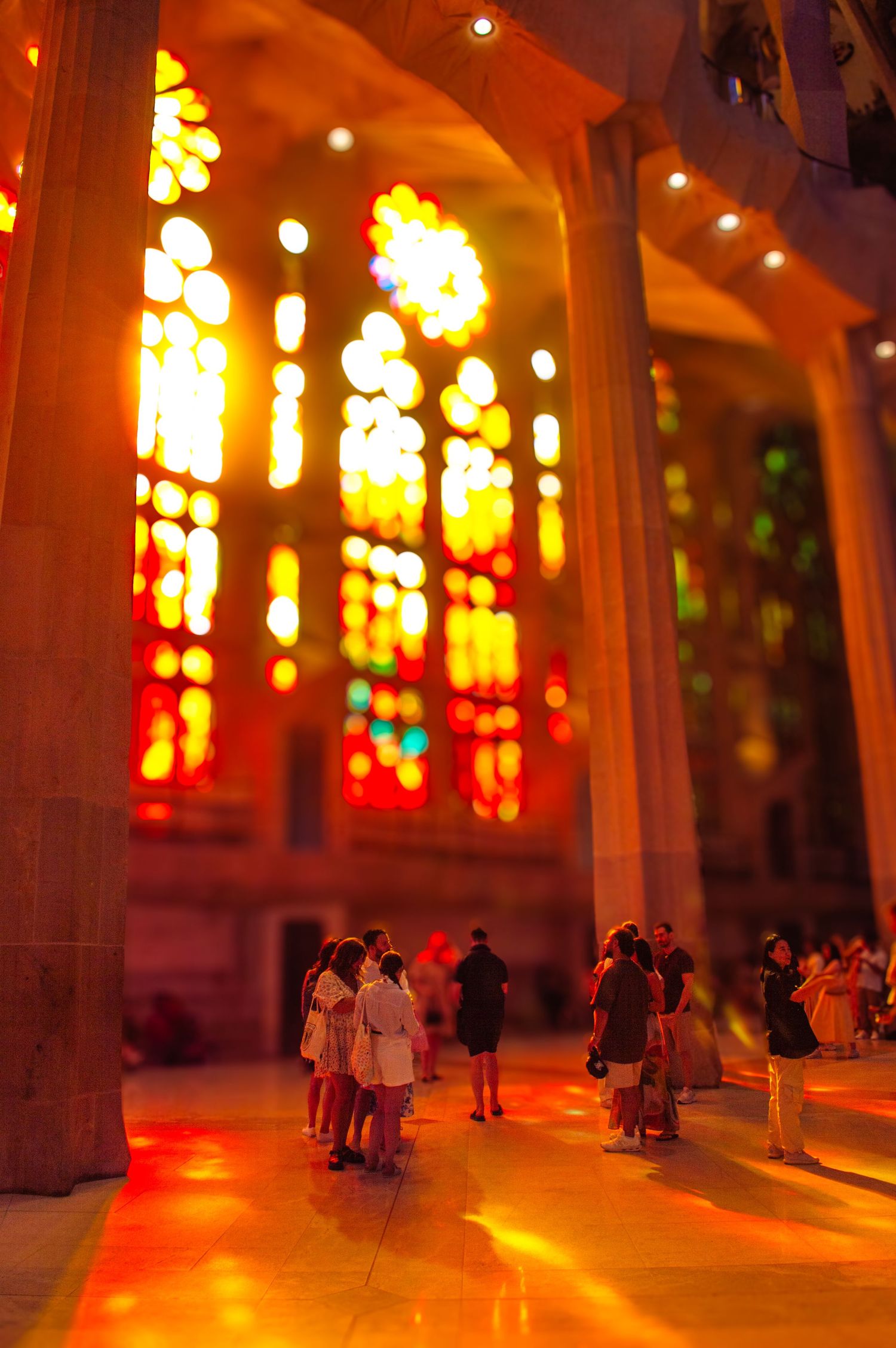 Image of tourists at a church by Raechel Chapman Photography