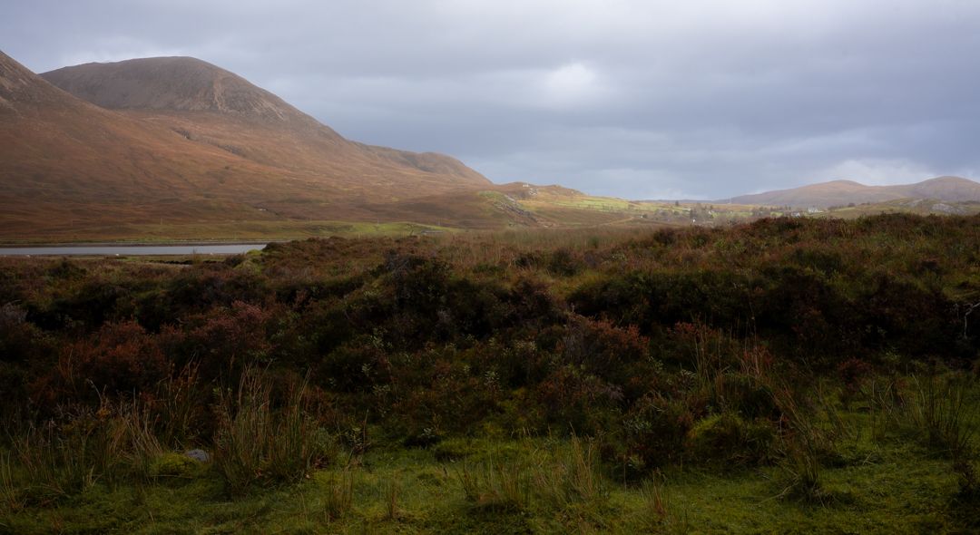 Landscape shot of Isle of Skye