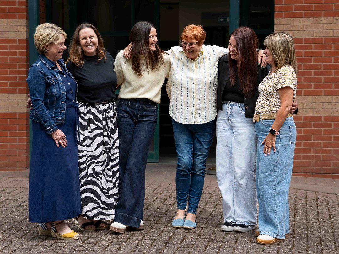 Team, photograph of ladies,