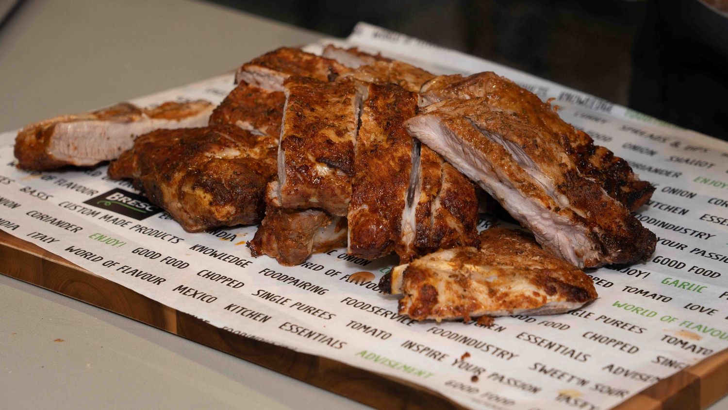 Close up shot of beef brisket