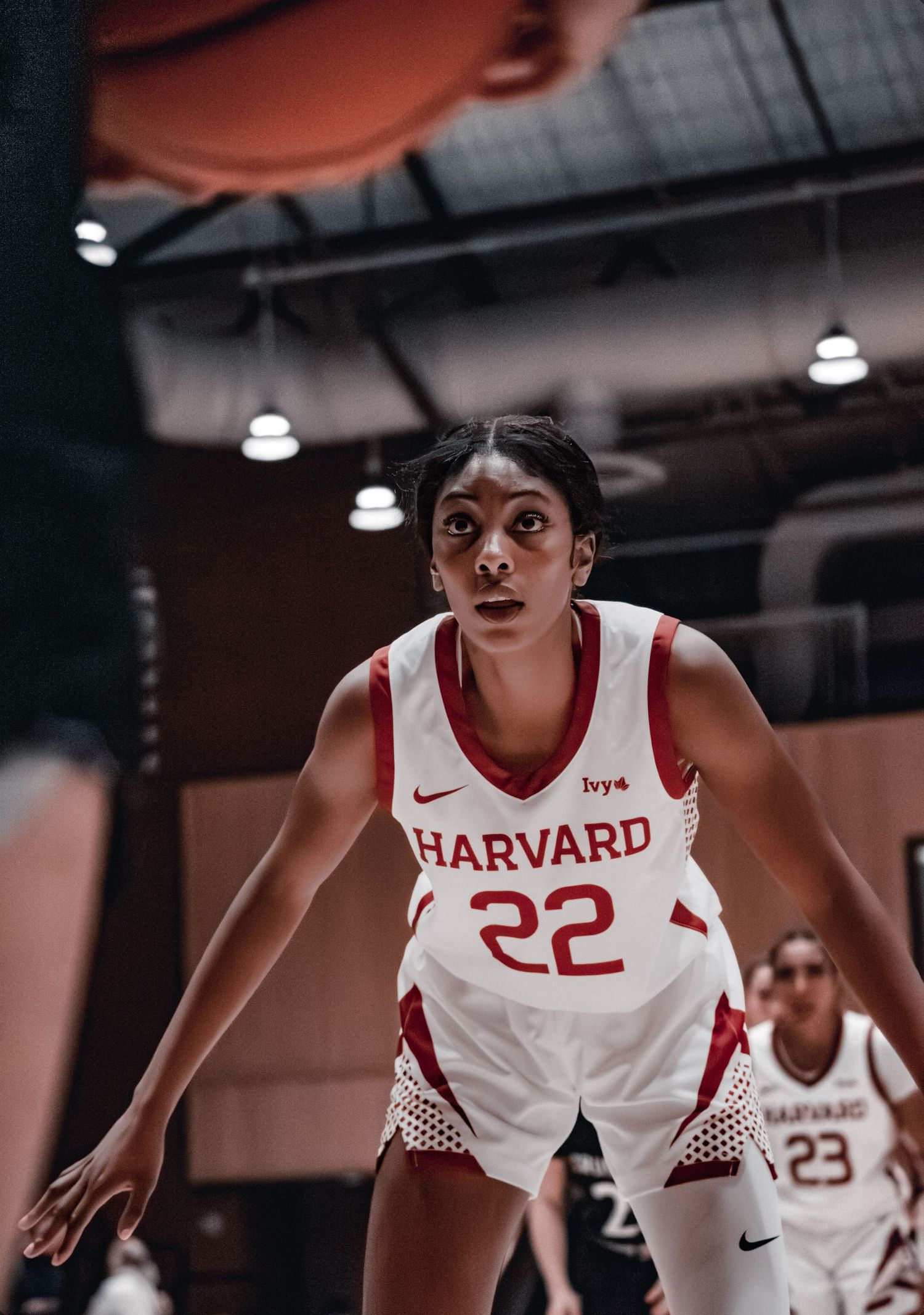 live action women's basketball photography