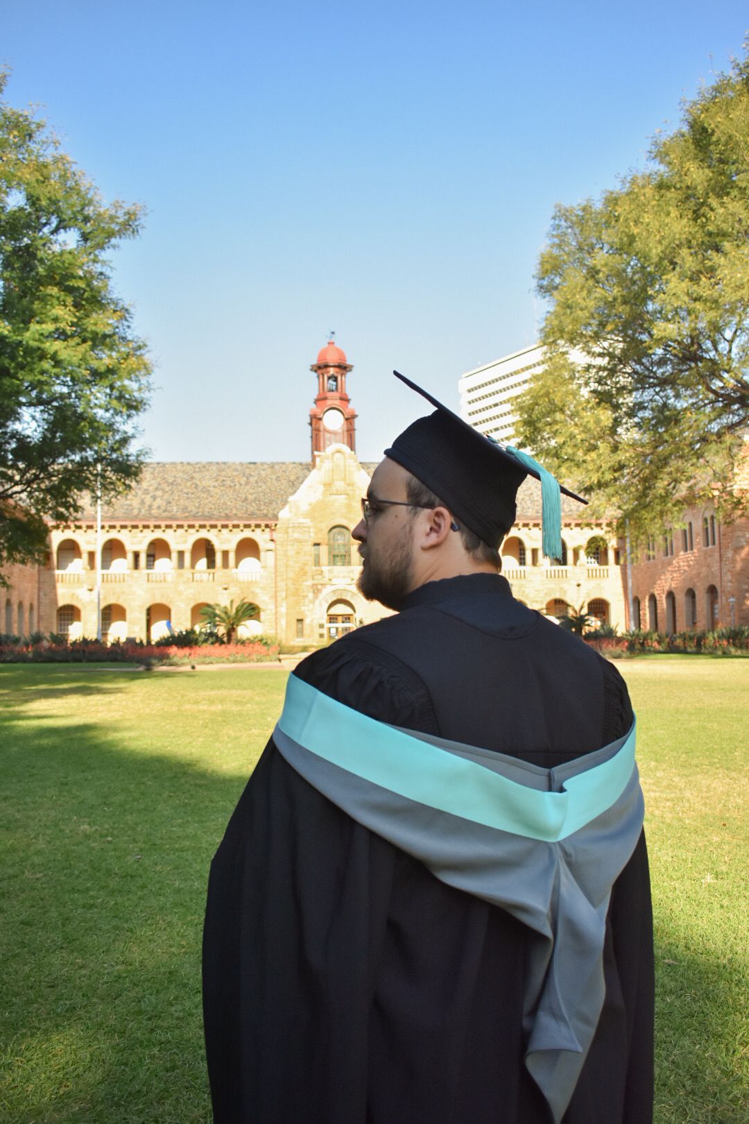Celebrating accomplishments with a graduation photoshoot in Pretoria, South Africa.