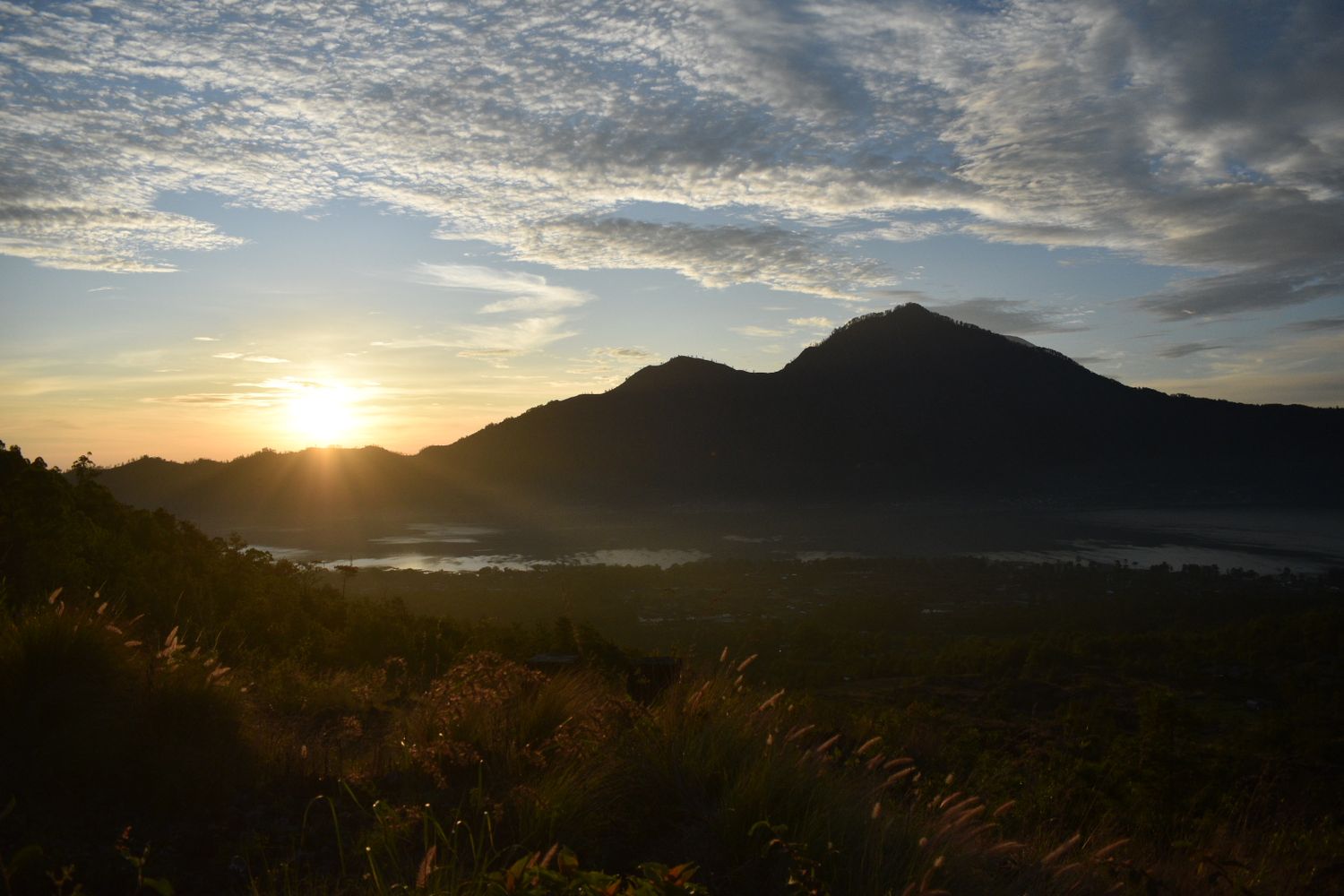 Exploring mountains in Bali
