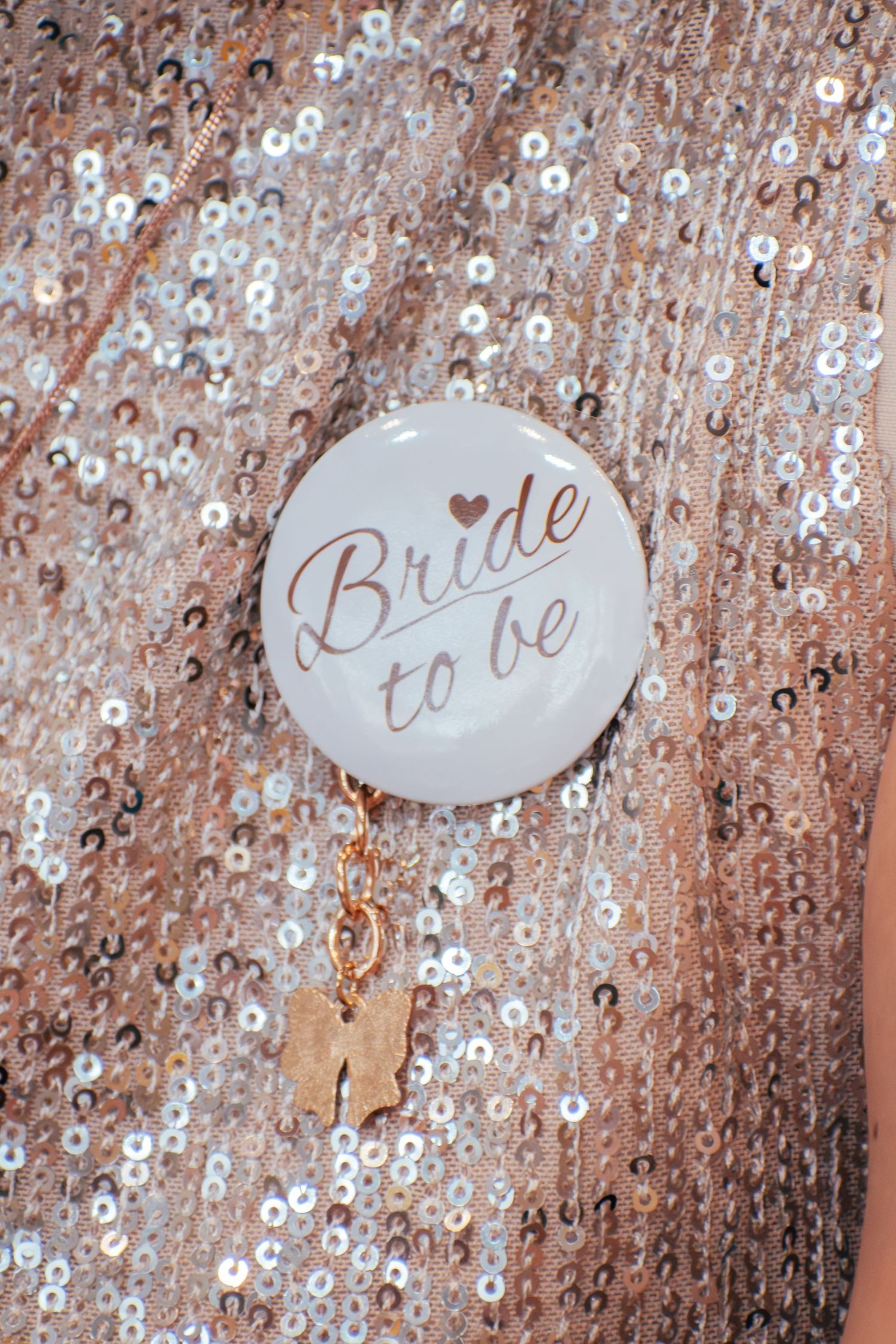 Close-up of the details at a bridal shower in Brisbane.