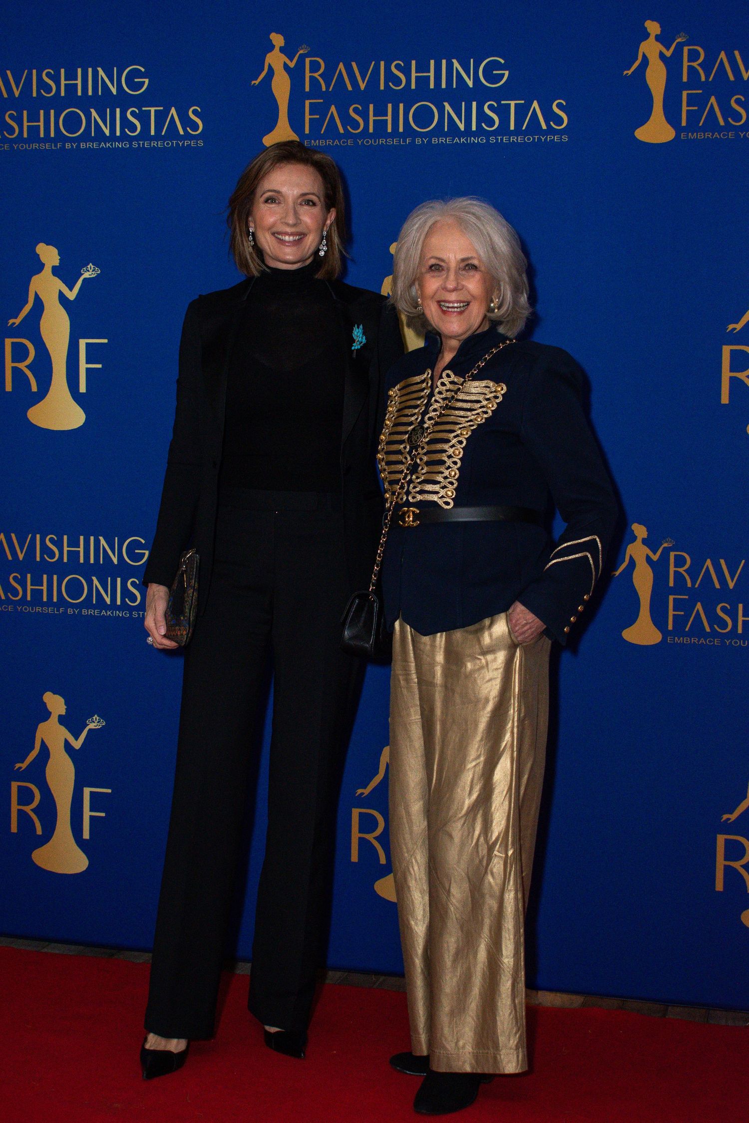 Guests arriving at a stylish Brisbane fashion celebration.