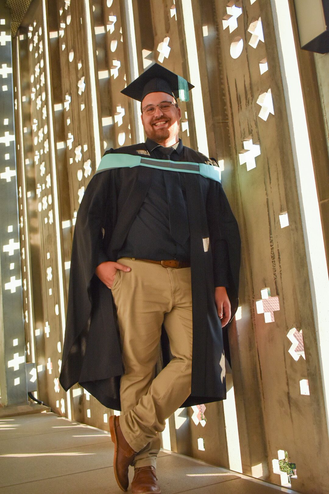 Celebrating a graduation in Pretoria, South Africa.