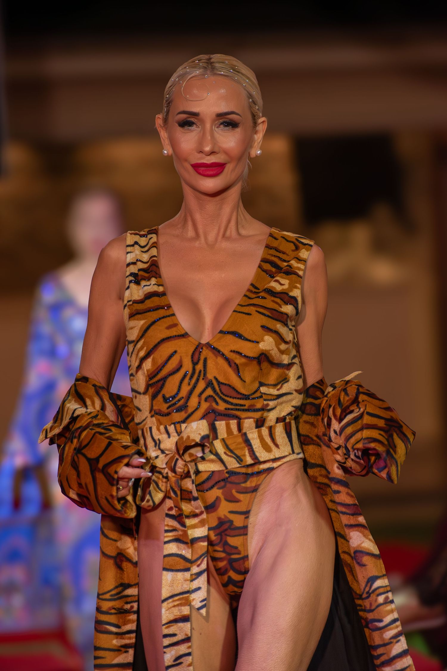 The energy and excitement of a live Brisbane runway event.