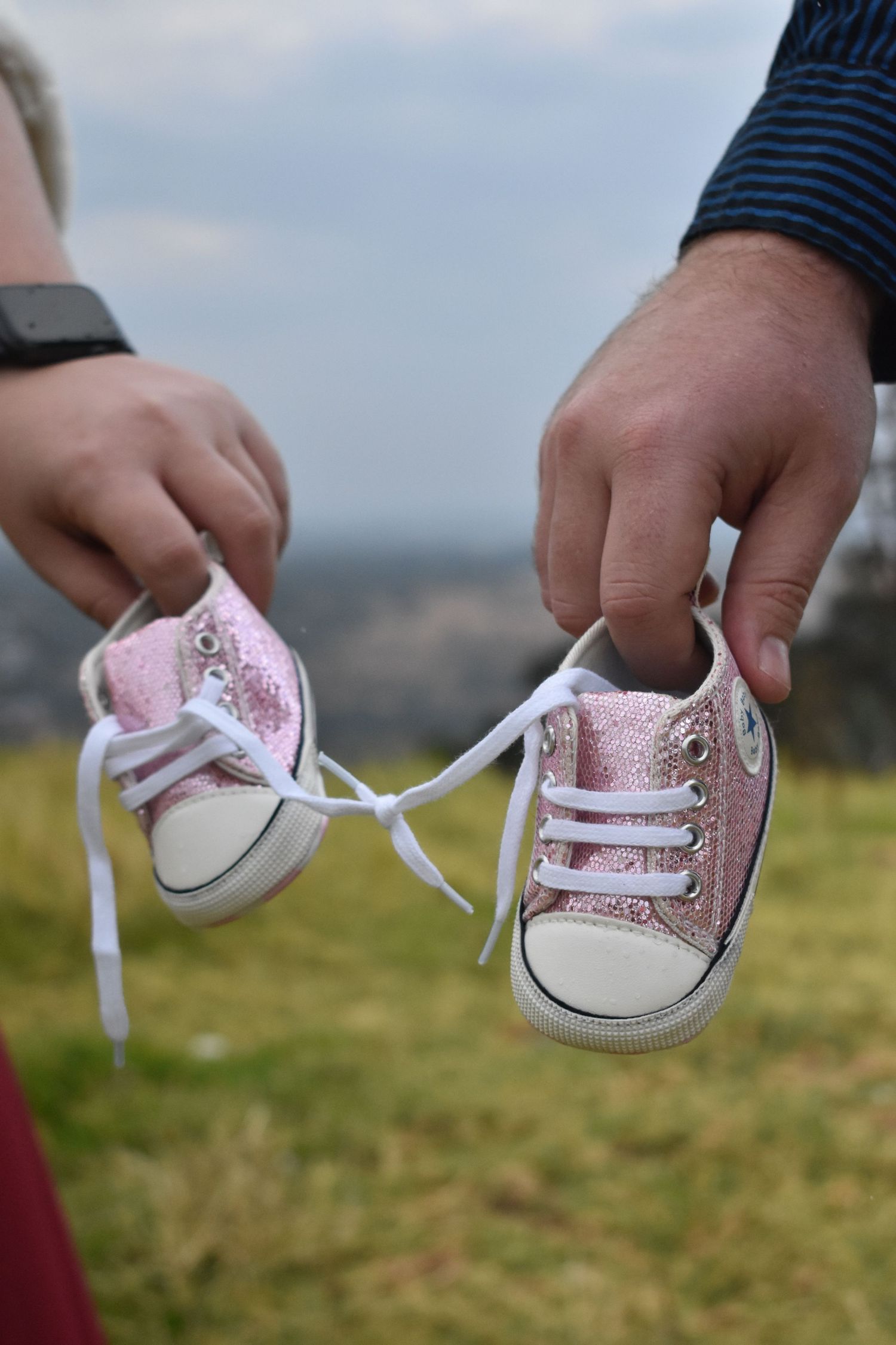 Couple celebrating their baby to be in South Africa.