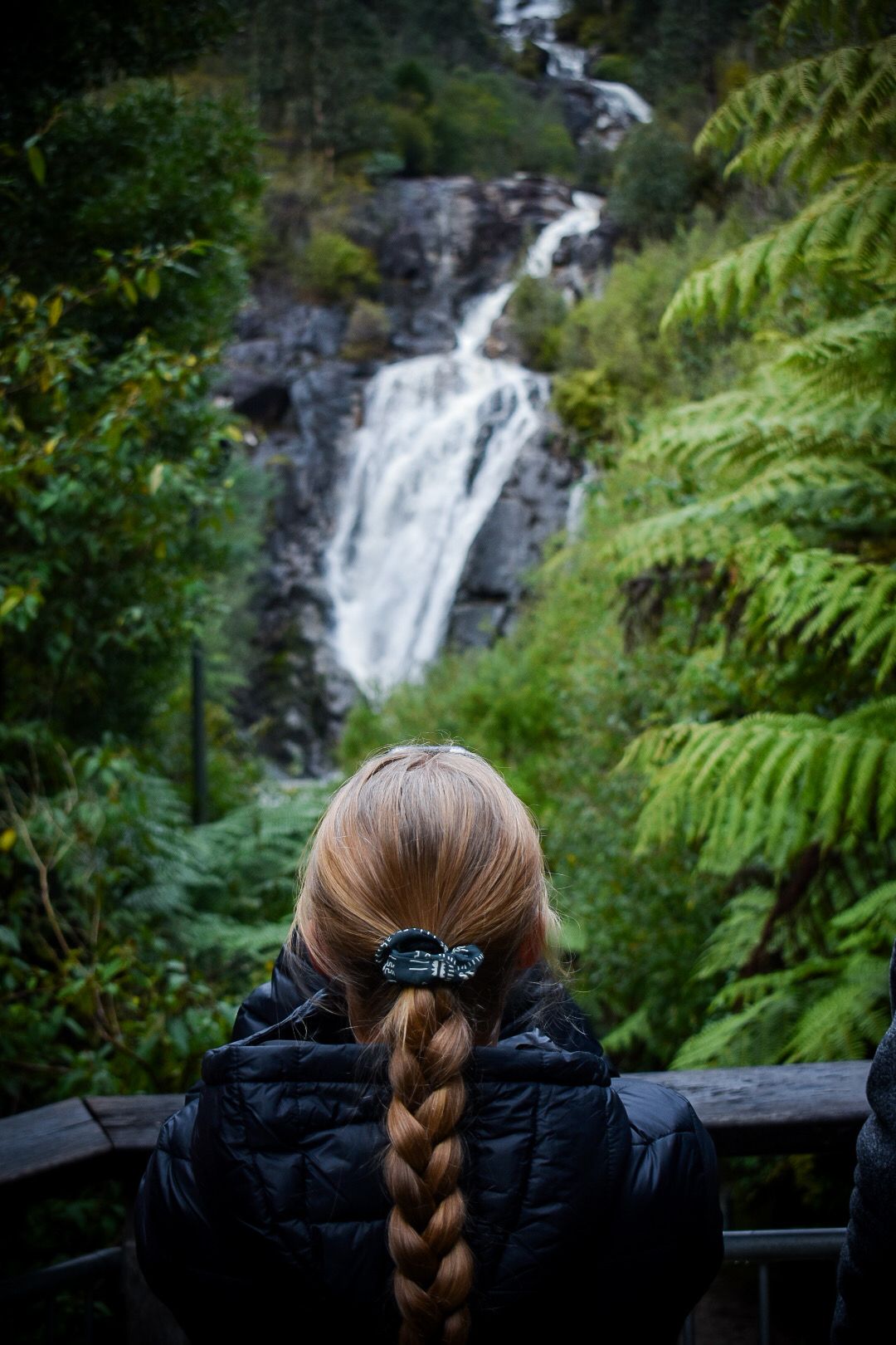 Candid picture of a tourist taking a moment to take it all in whilst exploring a new country.