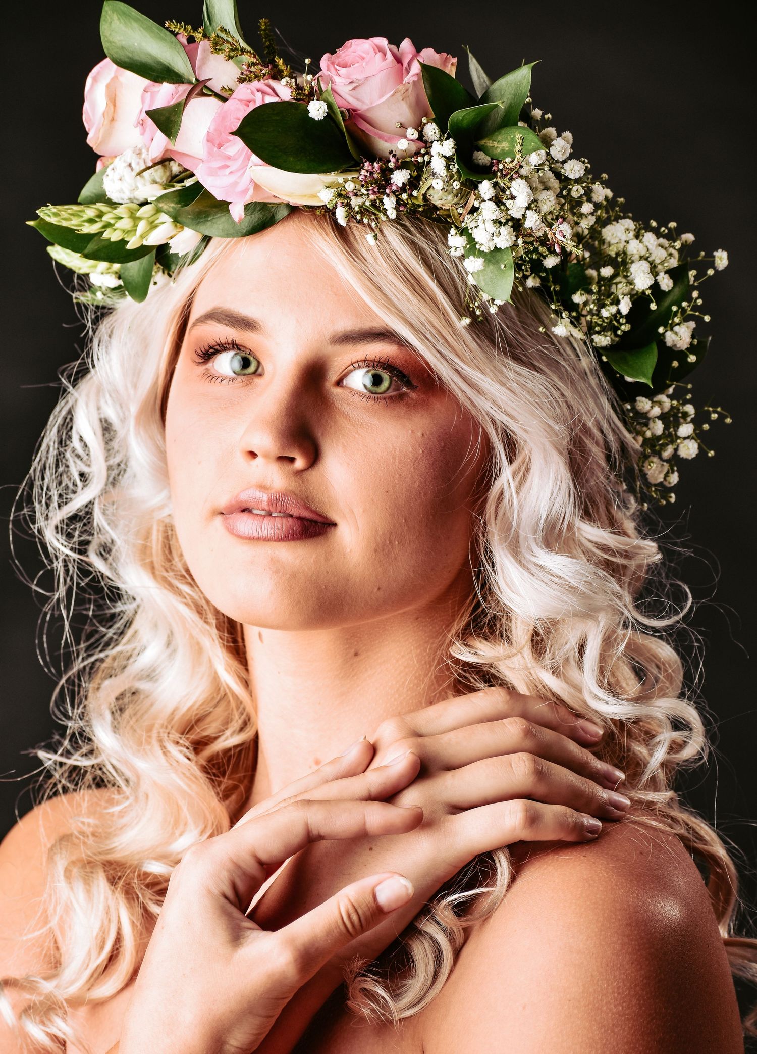 Creative headshot in a studio in South Africa.