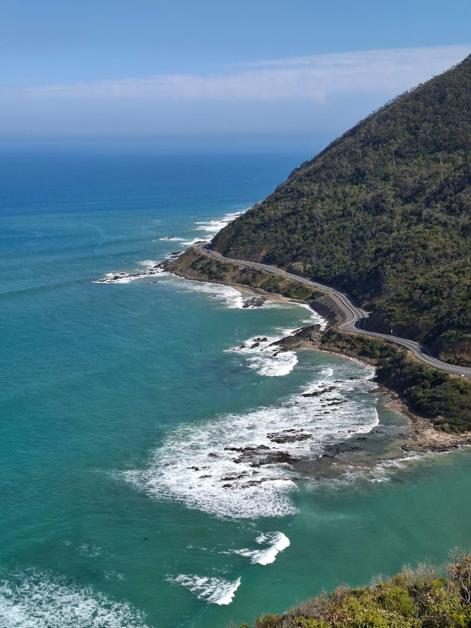 The Great Ocean Road in Australia.