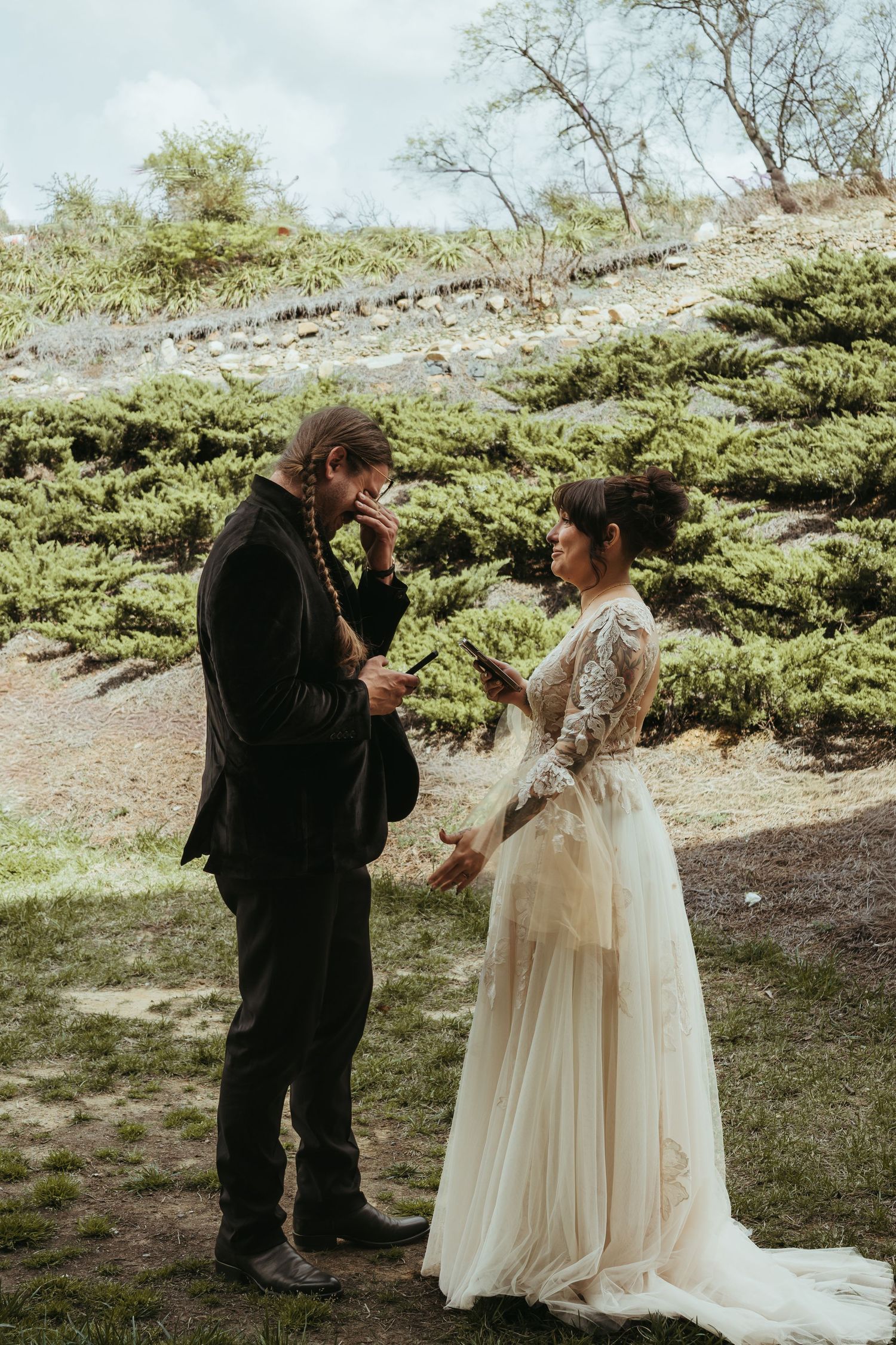 emotional private vows