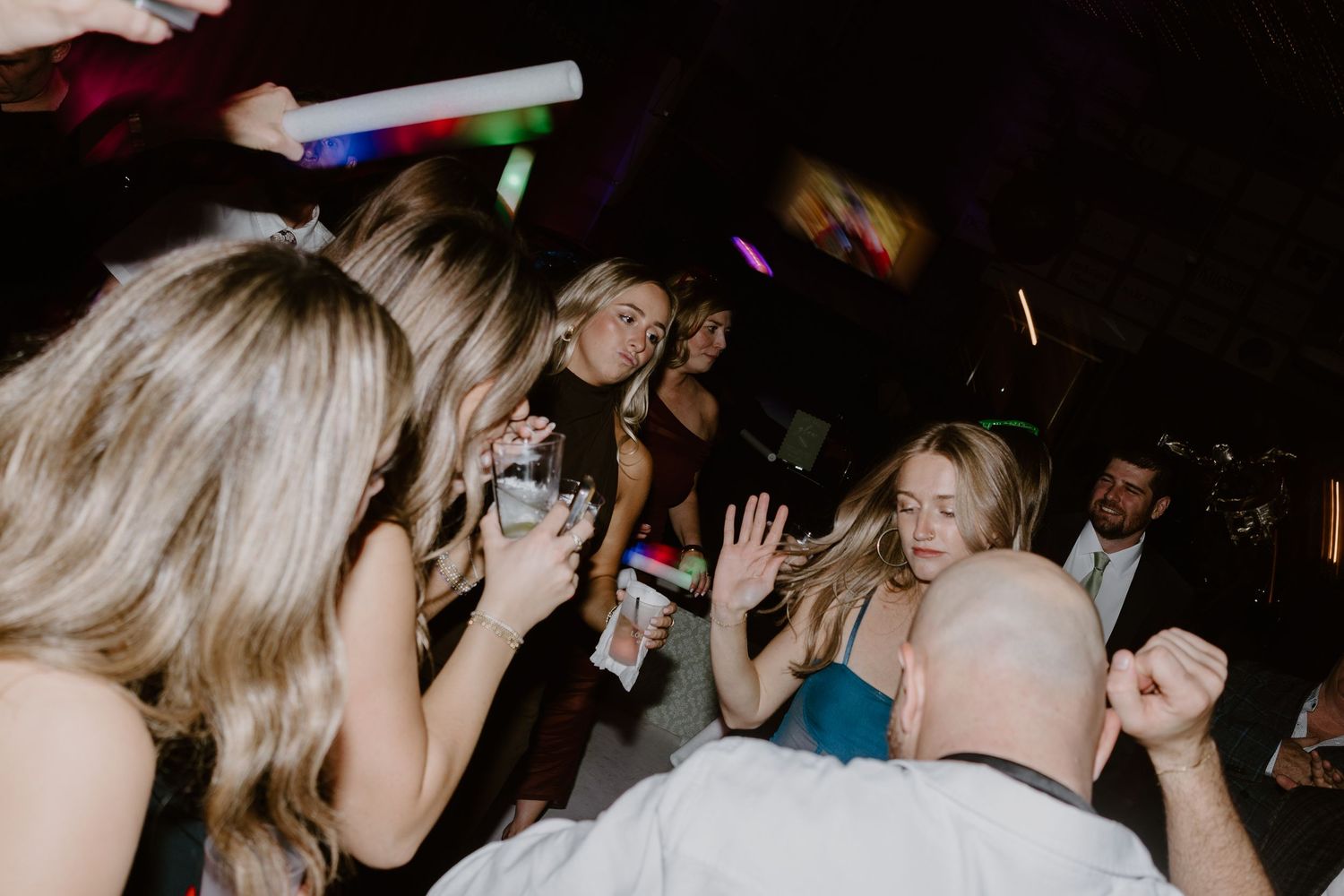 people dancing and having fun