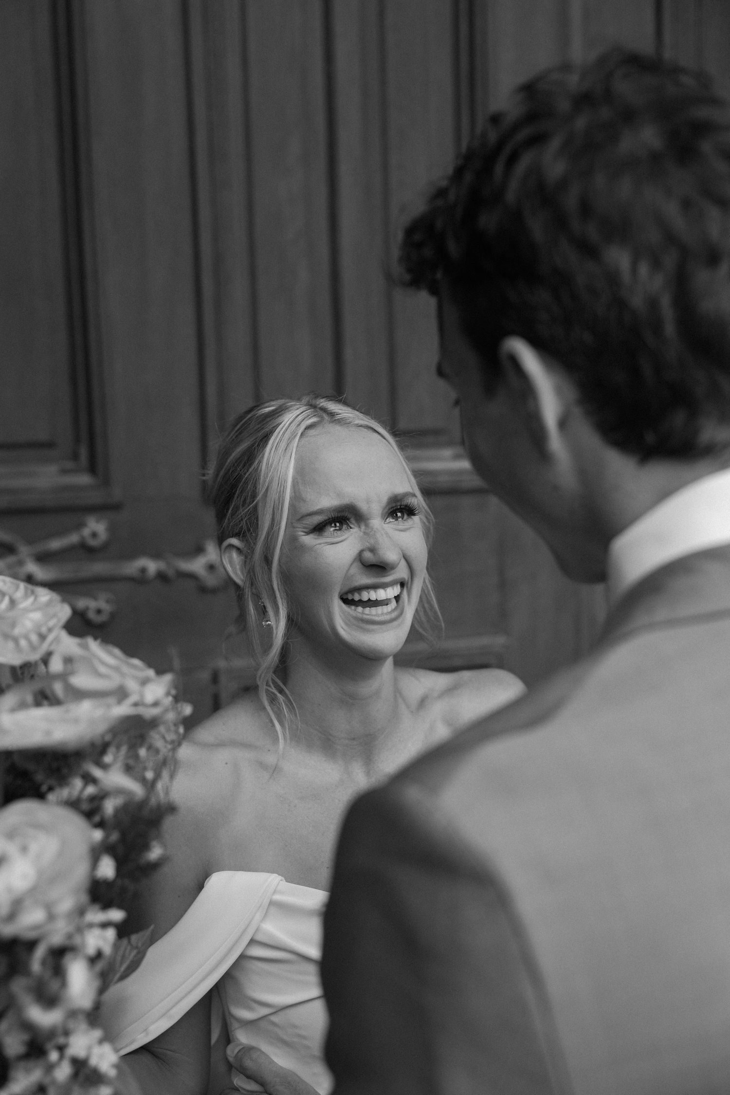 first look, wedding