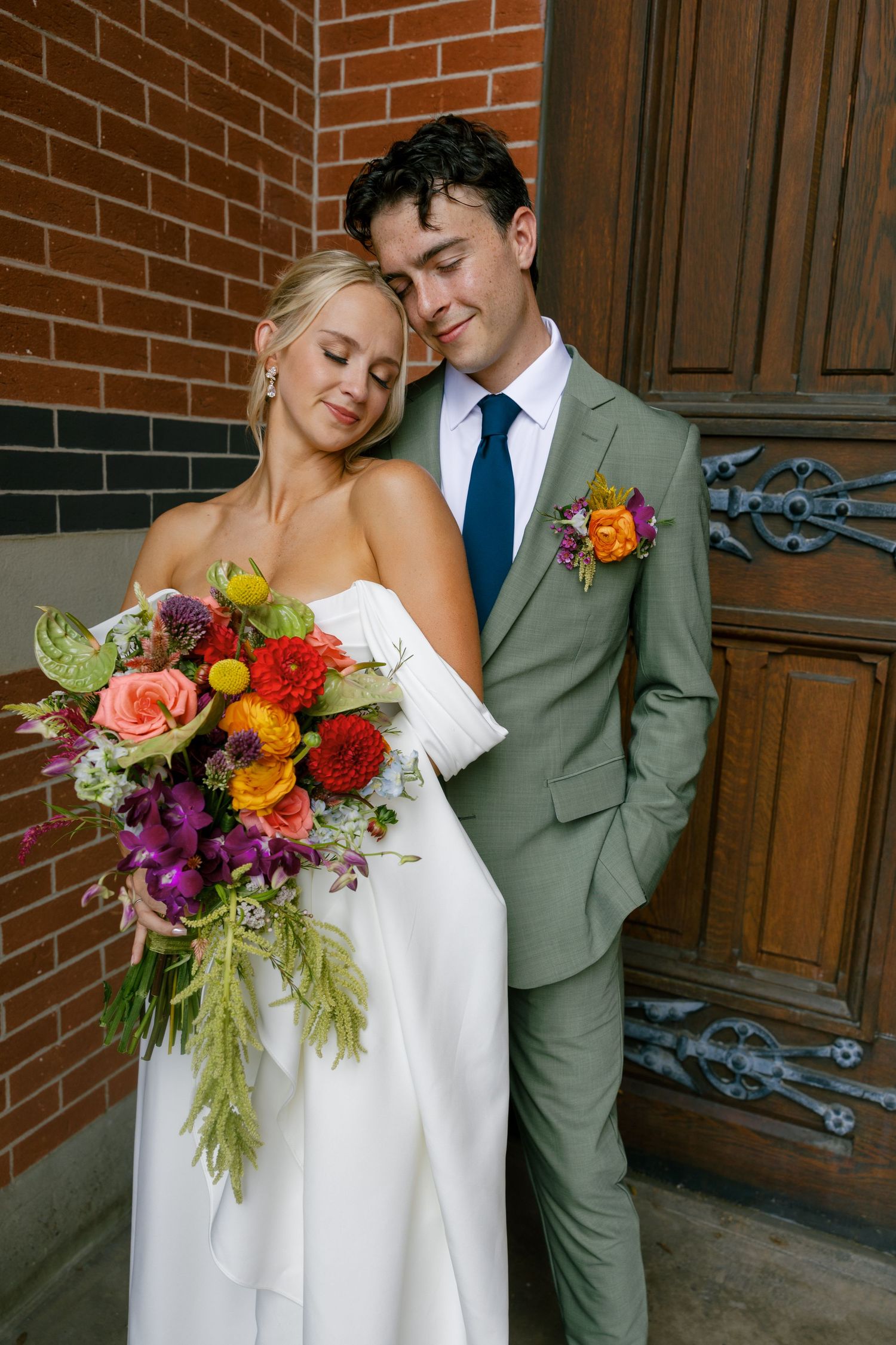 bride and groom