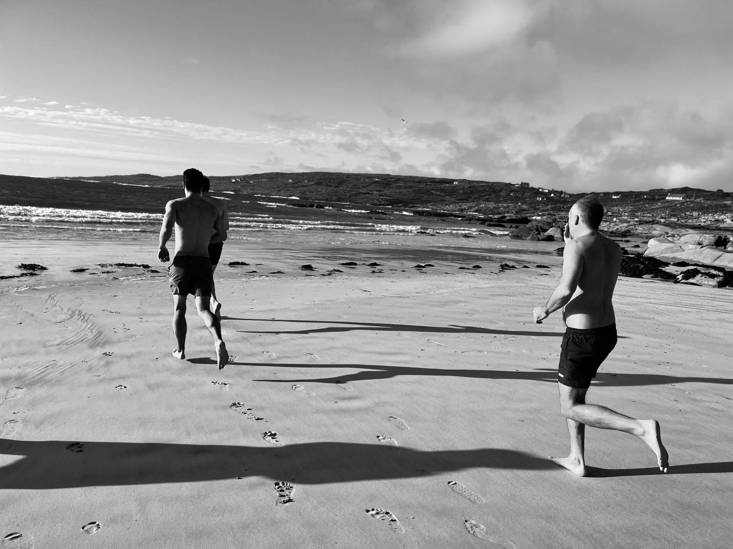 Professional photography capturing the atmosphere of a private beach event