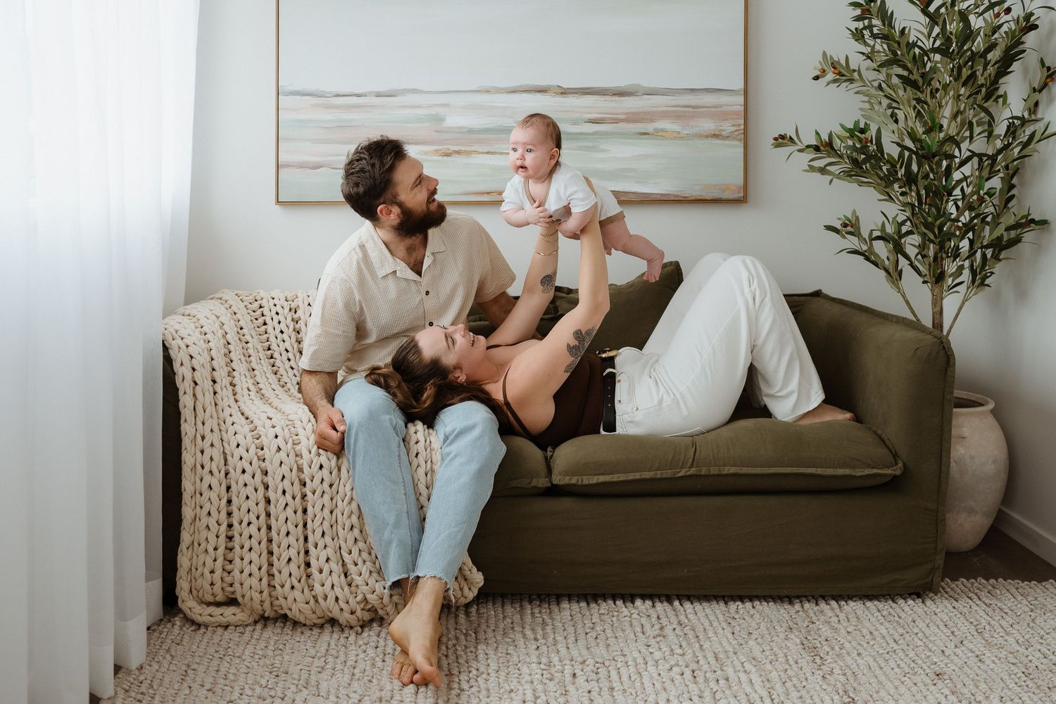 Studio family shoot