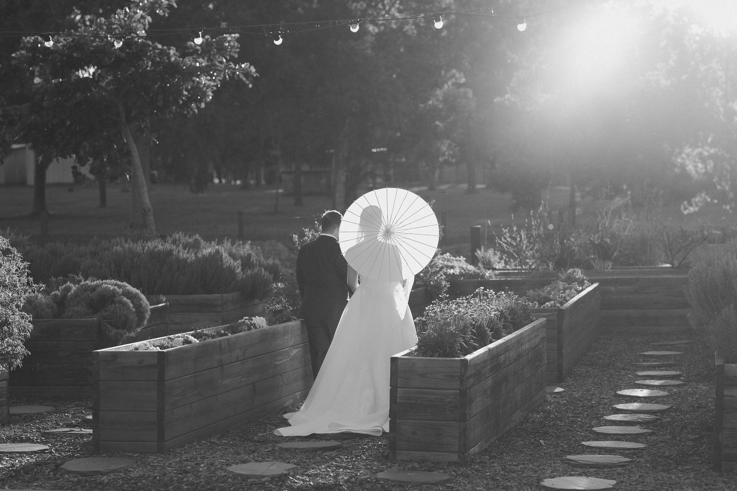 Black and White wedding