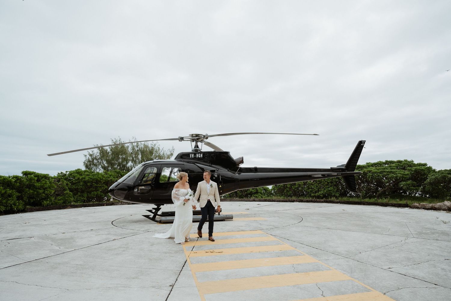 wedding heron island
