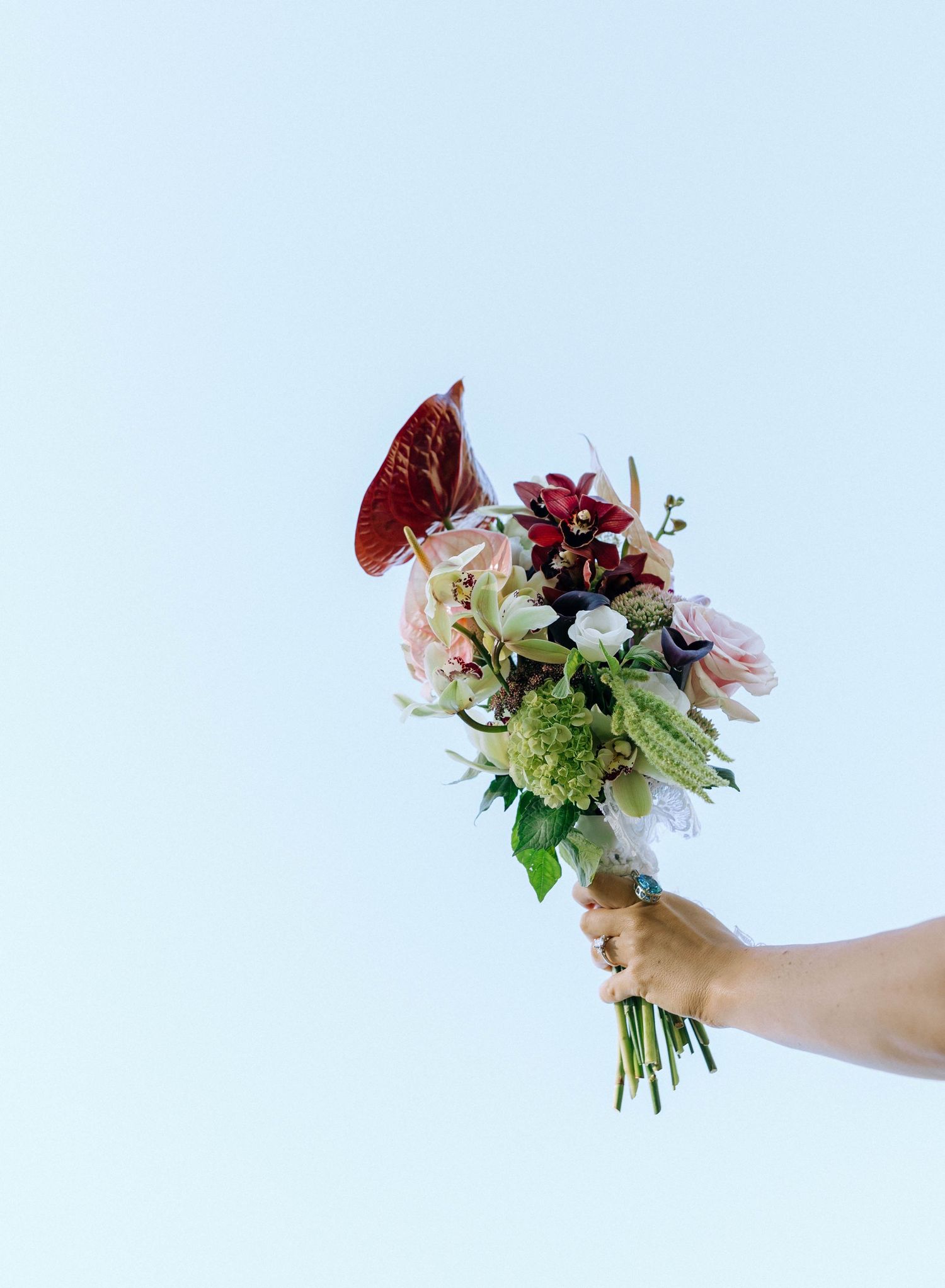 Bridal details from an elegant Newport RI wedding