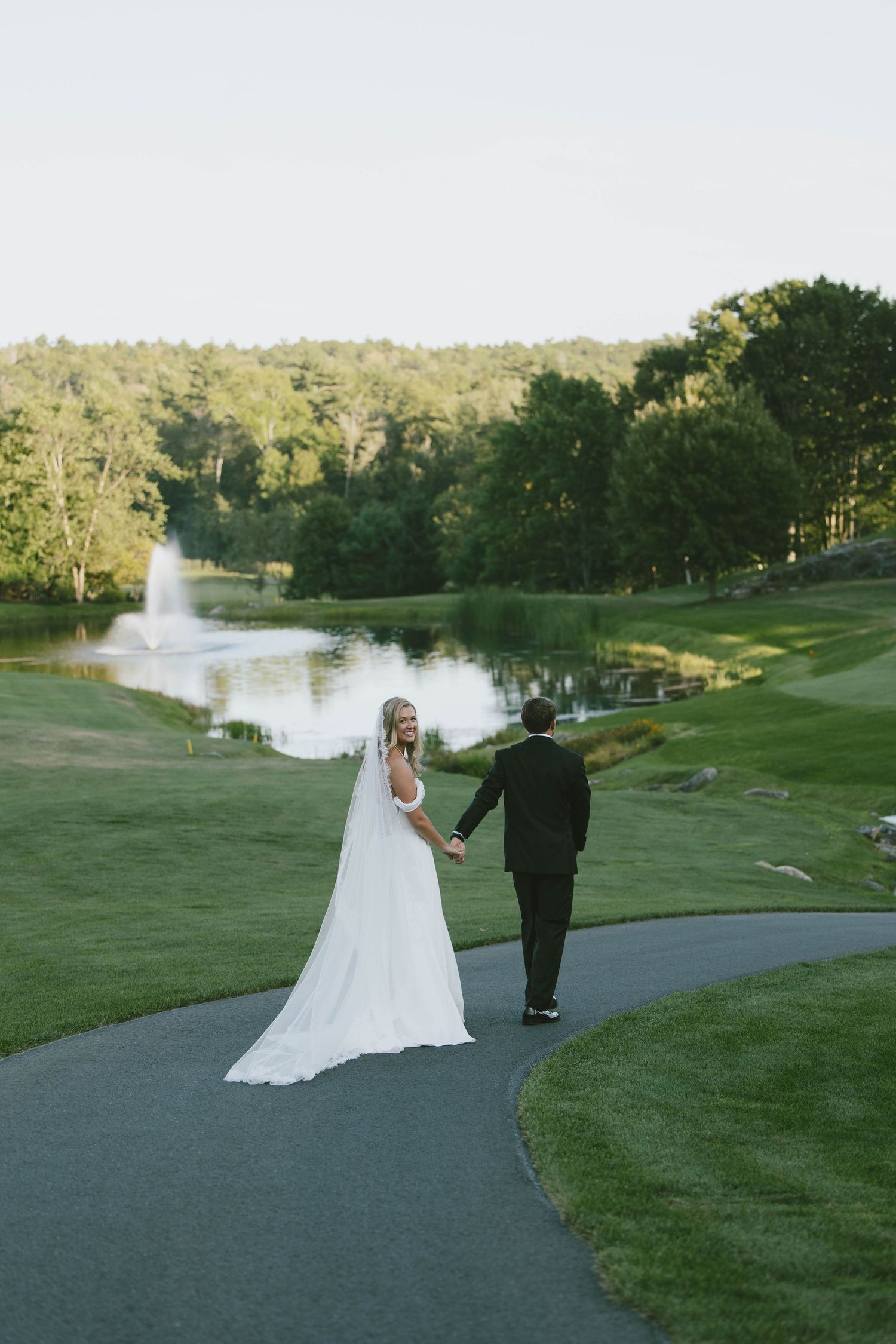 golf course wedding in new england