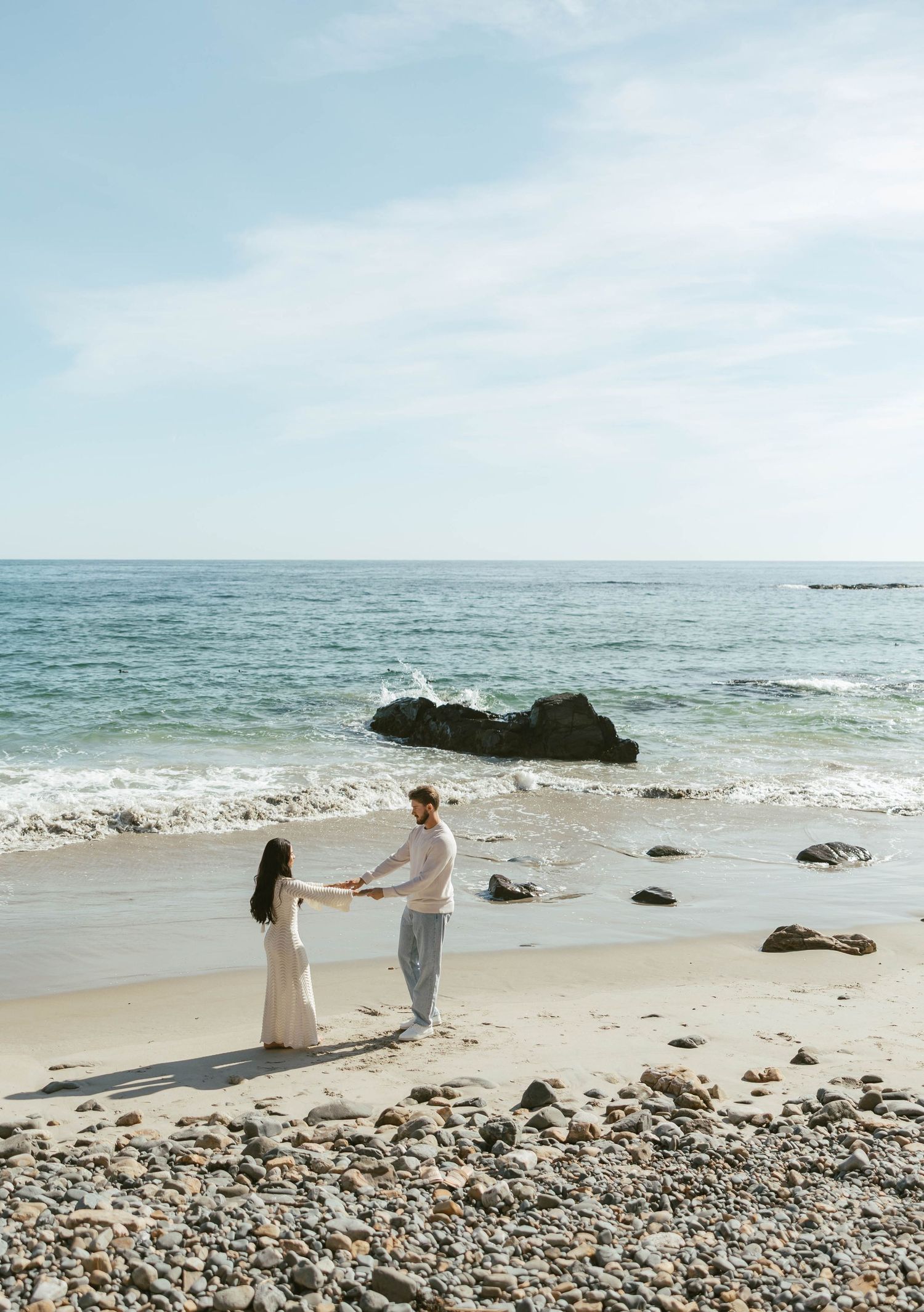 Rhode Island Engagement Photographer. Coastal engagement session. New England Wedding Photographer.